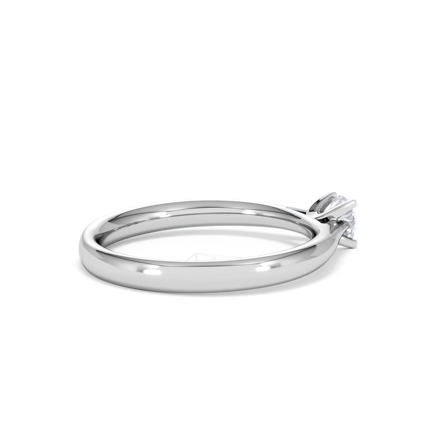 Certified Grace 18K White Gold Diamond Engagement Ring 0.25CT-G-H/SI - Image 34