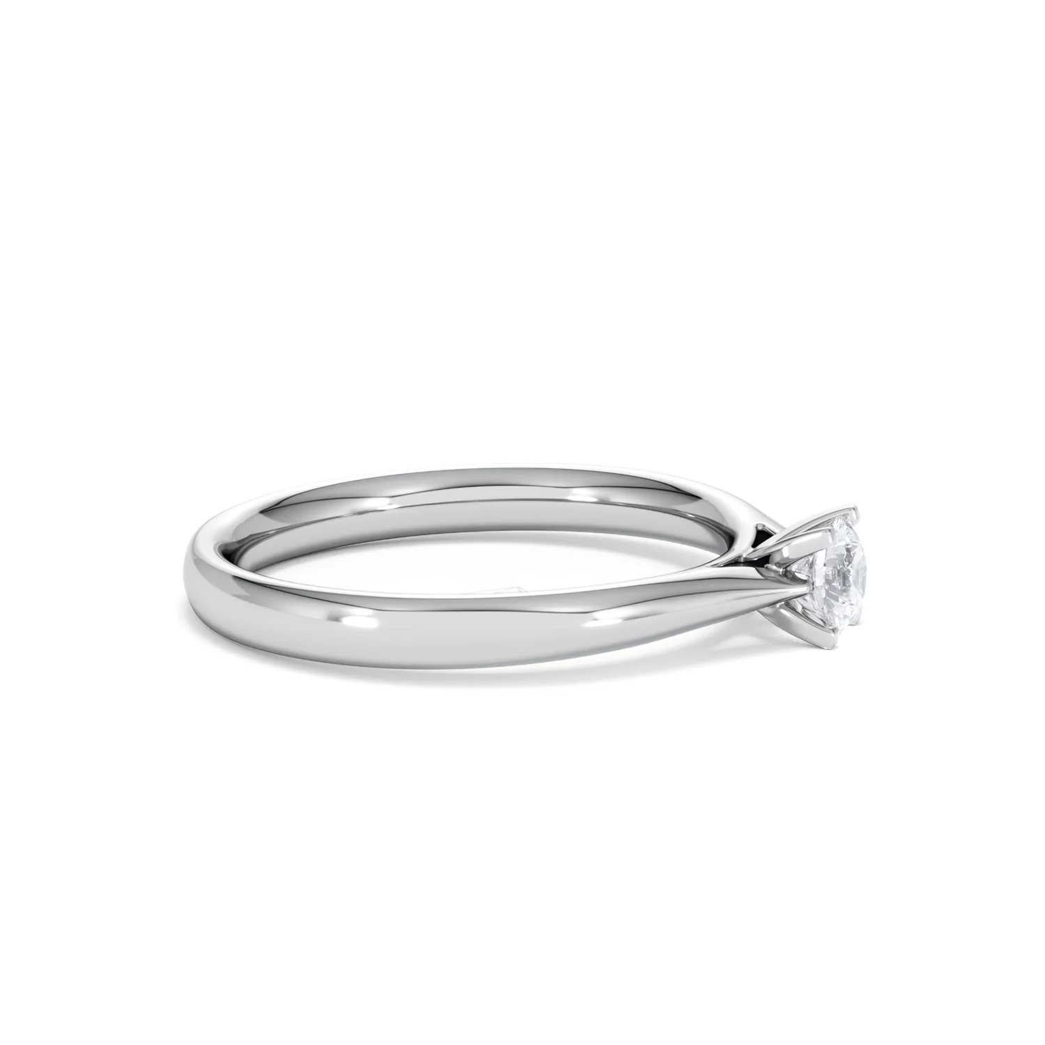 Certified Grace 18K White Gold Diamond Engagement Ring 0.25CT - Image 24