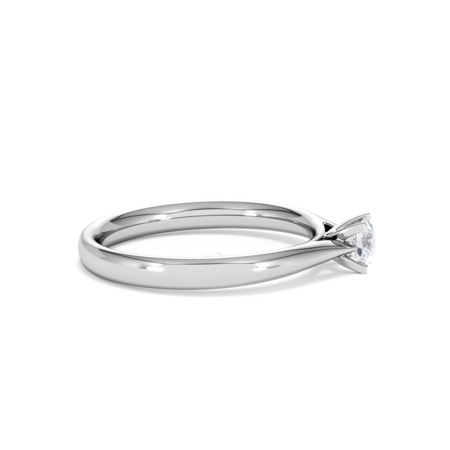 Certified Grace 18K White Gold Diamond Engagement Ring 0.25CT - Image 26