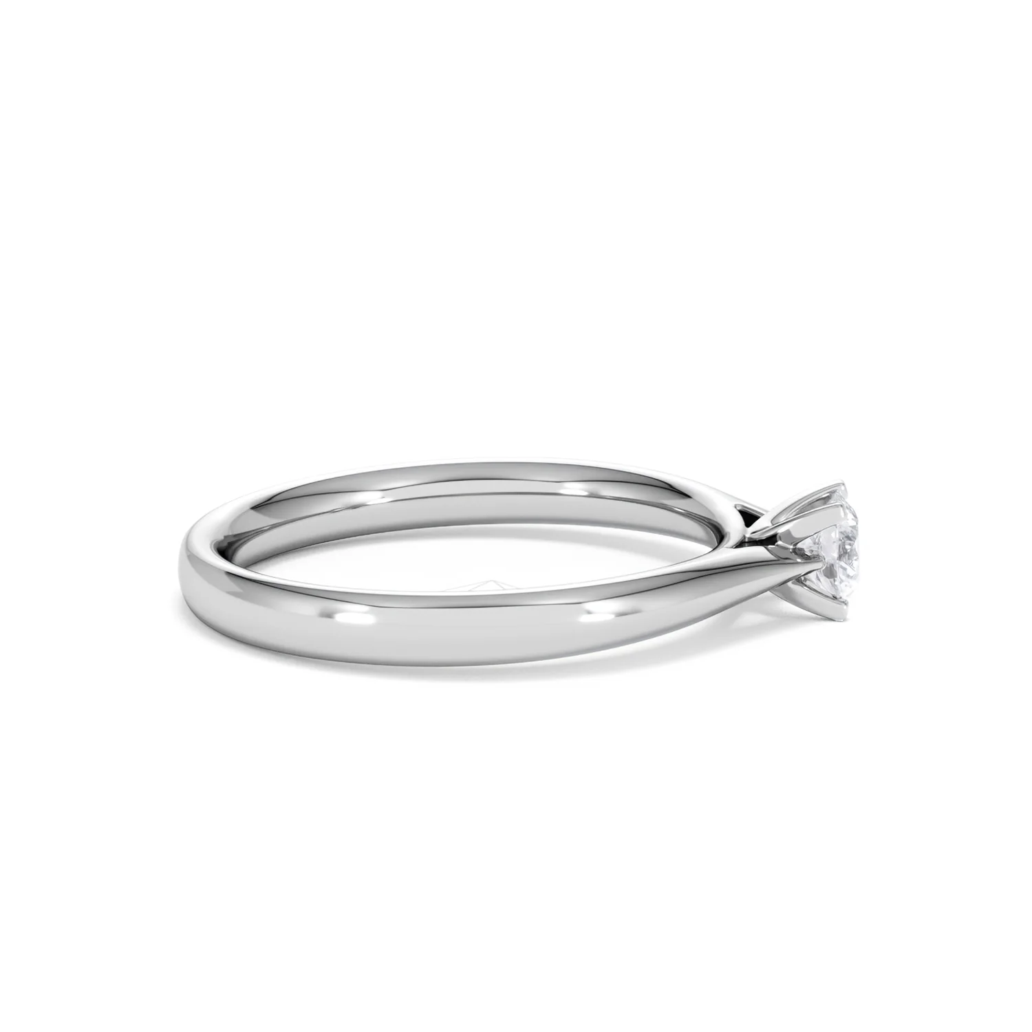 Certified Grace 18K White Gold Diamond Engagement Ring 0.25CT - Image 27