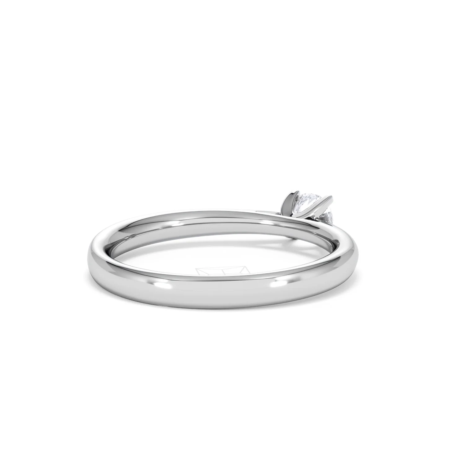 Certified Grace 18K White Gold Diamond Engagement Ring 0.25CT - Image 40