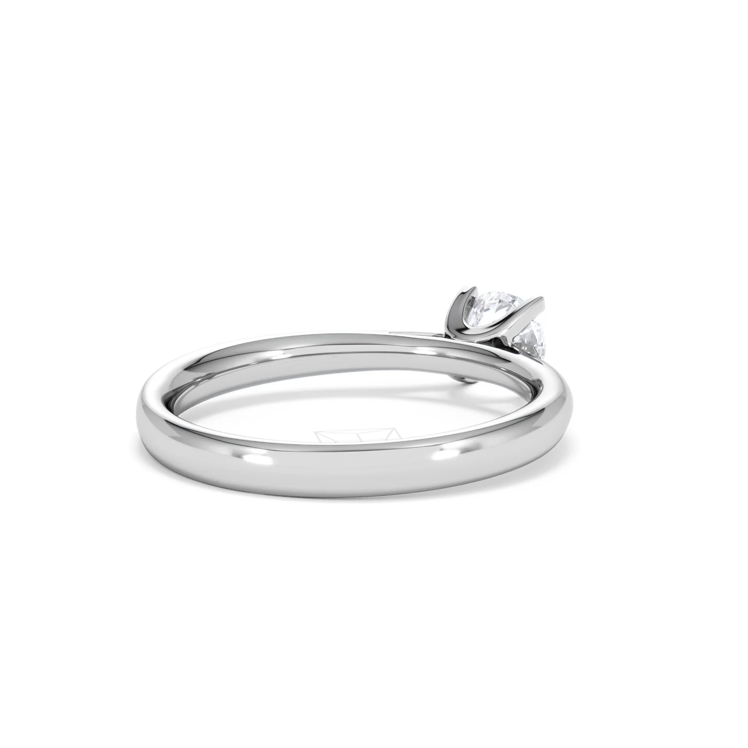 Certified Grace 18K White Gold Diamond Engagement Ring 0.50CT - Image 40