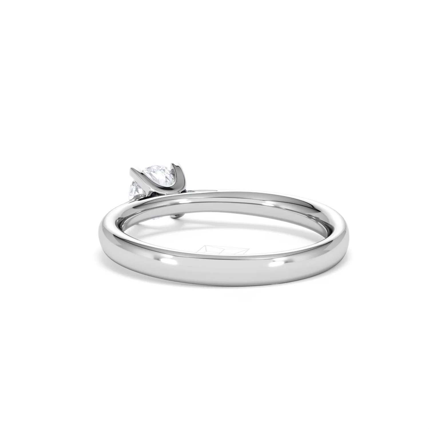 Certified Grace 18K White Gold Diamond Engagement Ring 0.50CT - Image 54