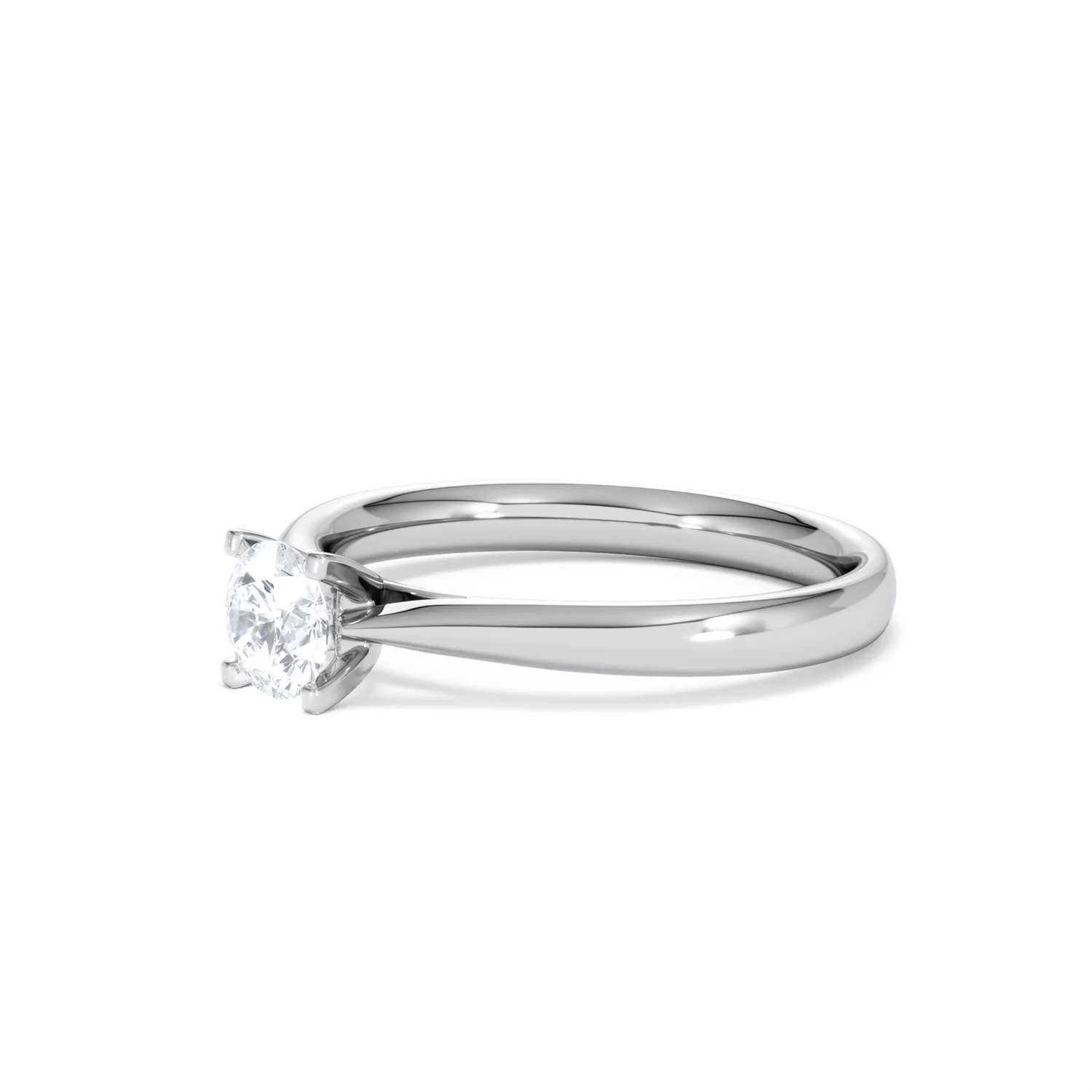 Certified Grace 18K White Gold Diamond Engagement Ring 0.50CT - Image 77