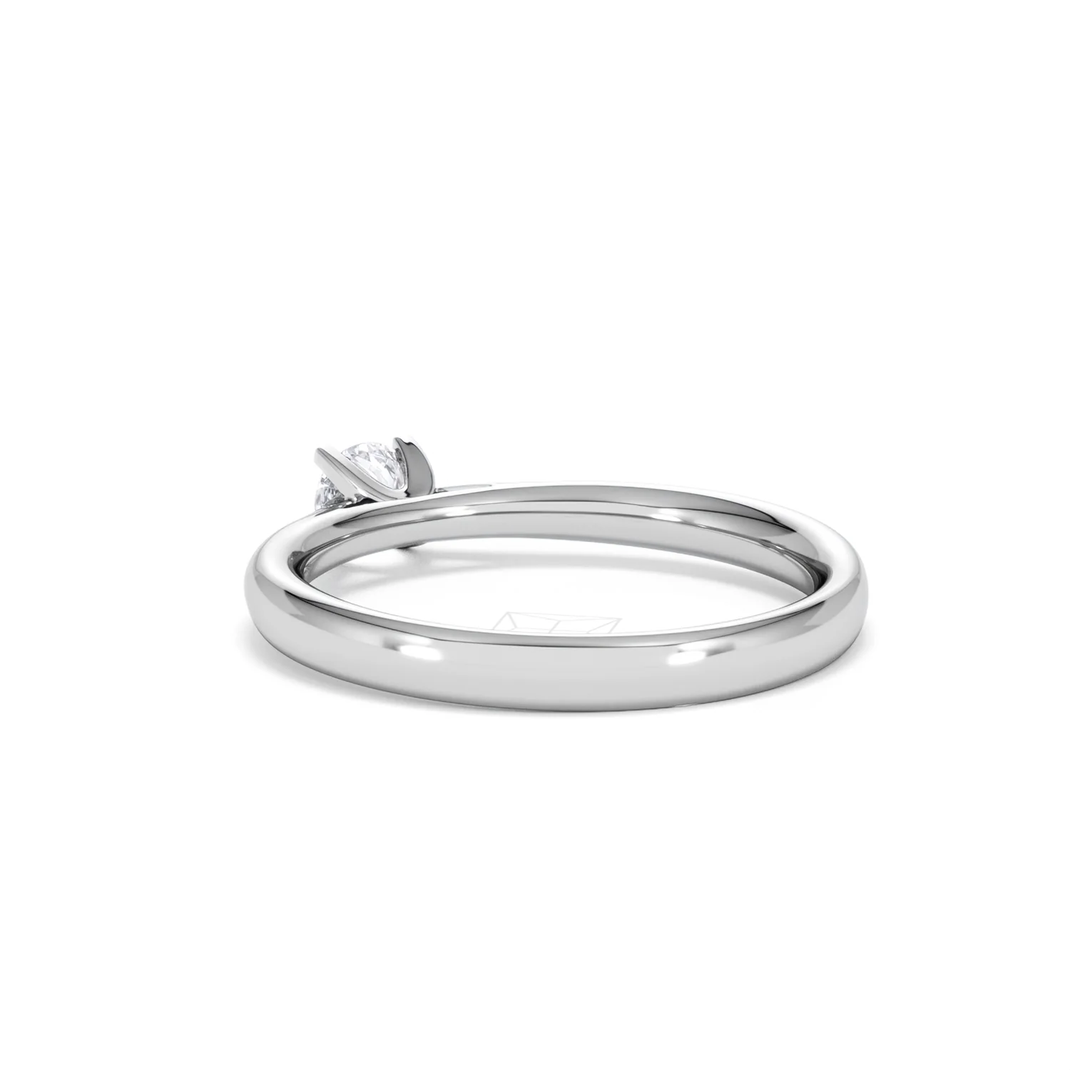 Certified Grace Platinum Diamond Engagement Ring 0.25CT G/VS - Image 55