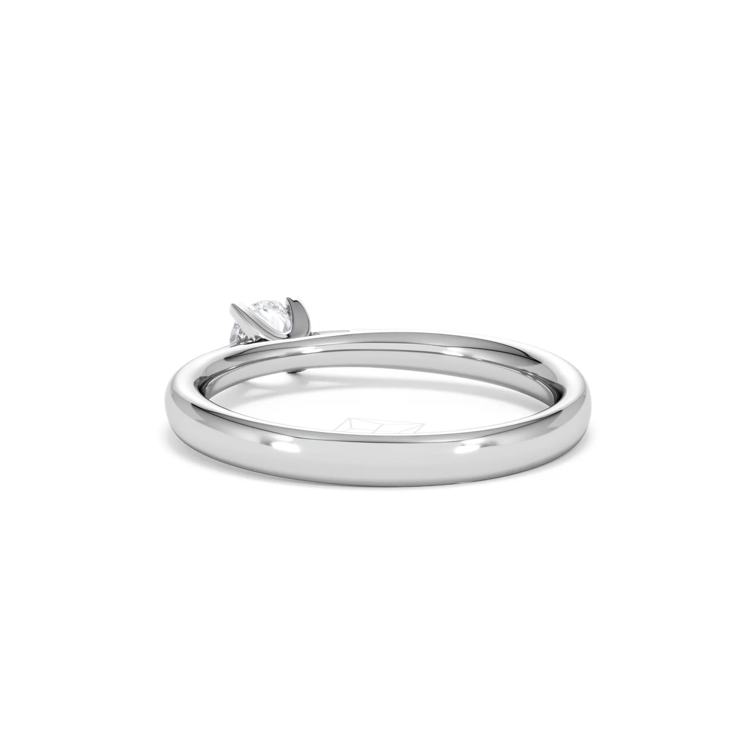 Certified Grace Platinum Diamond Engagement Ring 0.25CT H/SI - Image 54