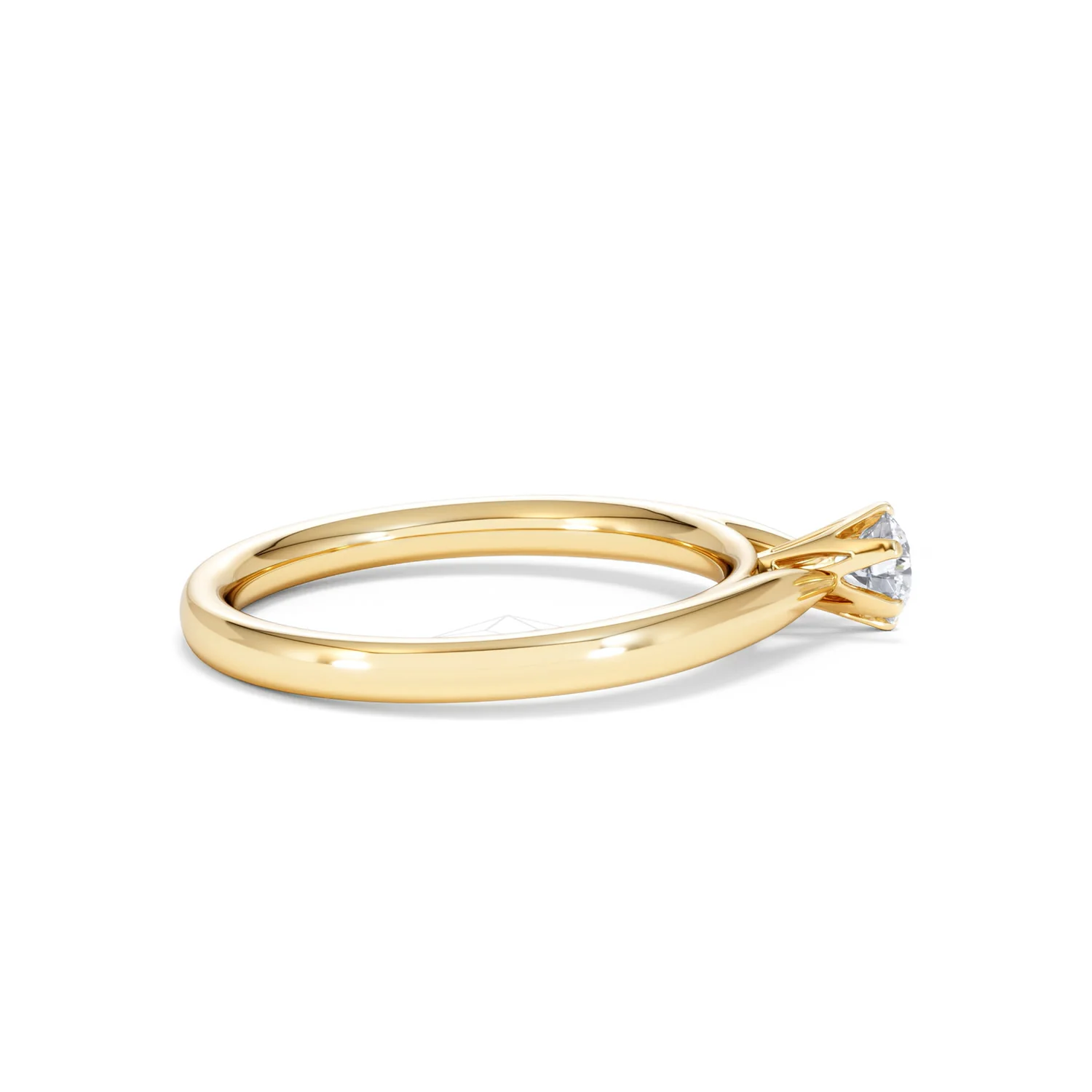 Certified High Set Chloe 18K Gold Diamond Engagement Ring 0.25CT - Image 29