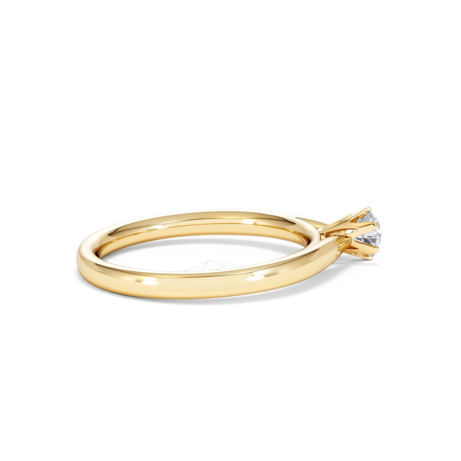 Certified High Set Chloe 18K Gold Diamond Engagement Ring 0.25CT - Image 31