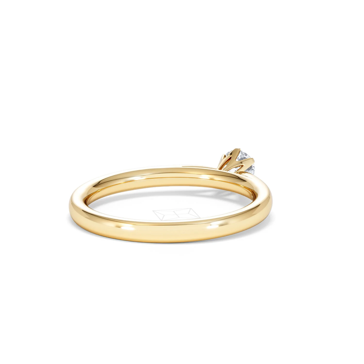 Certified High Set Chloe 18K Gold Diamond Engagement Ring 0.25CT - Image 41