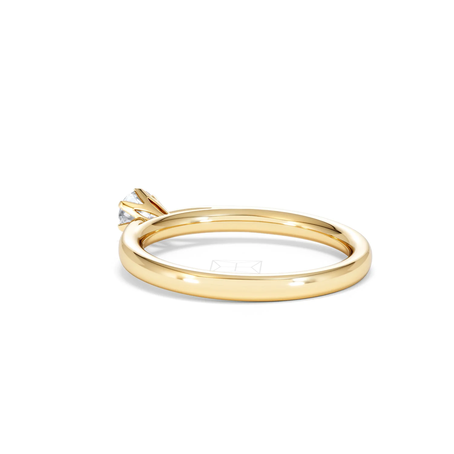 Certified High Set Chloe 18K Gold Diamond Engagement Ring 0.25CT - Image 57