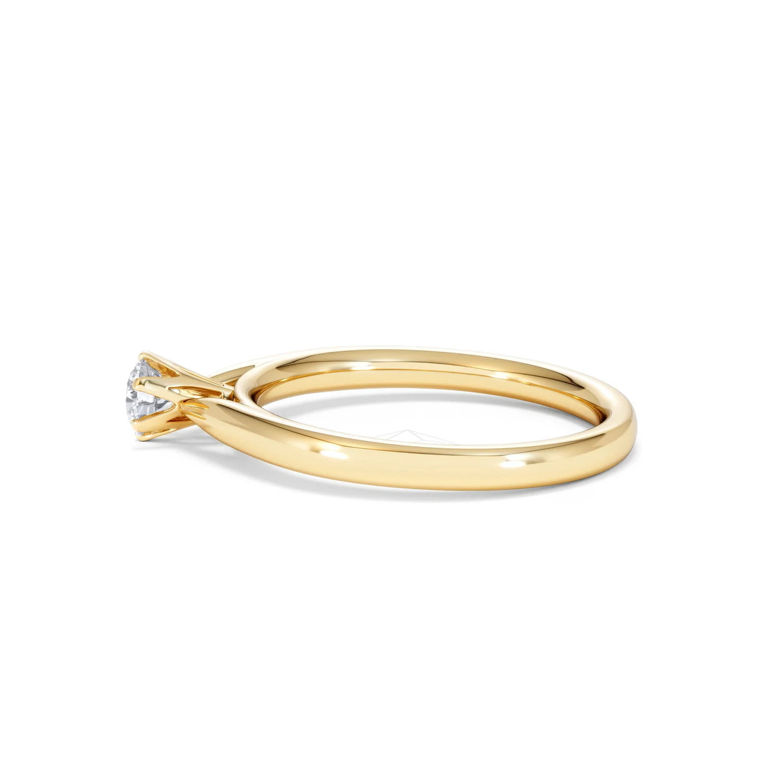 Certified High Set Chloe 18K Gold Diamond Engagement Ring 0.25CT - Image 67
