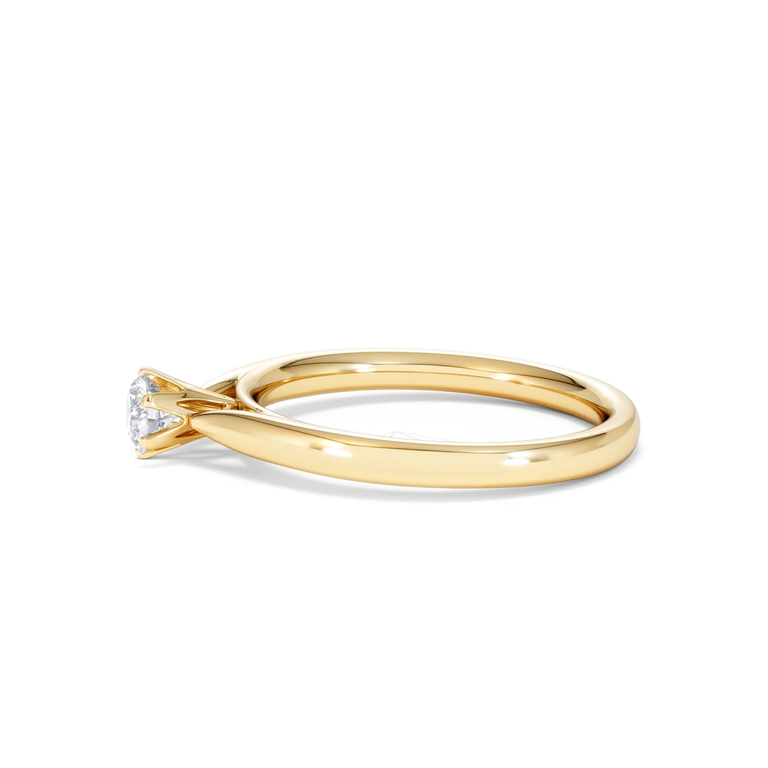 Certified High Set Chloe 18K Gold Diamond Engagement Ring 0.25CT - Image 70