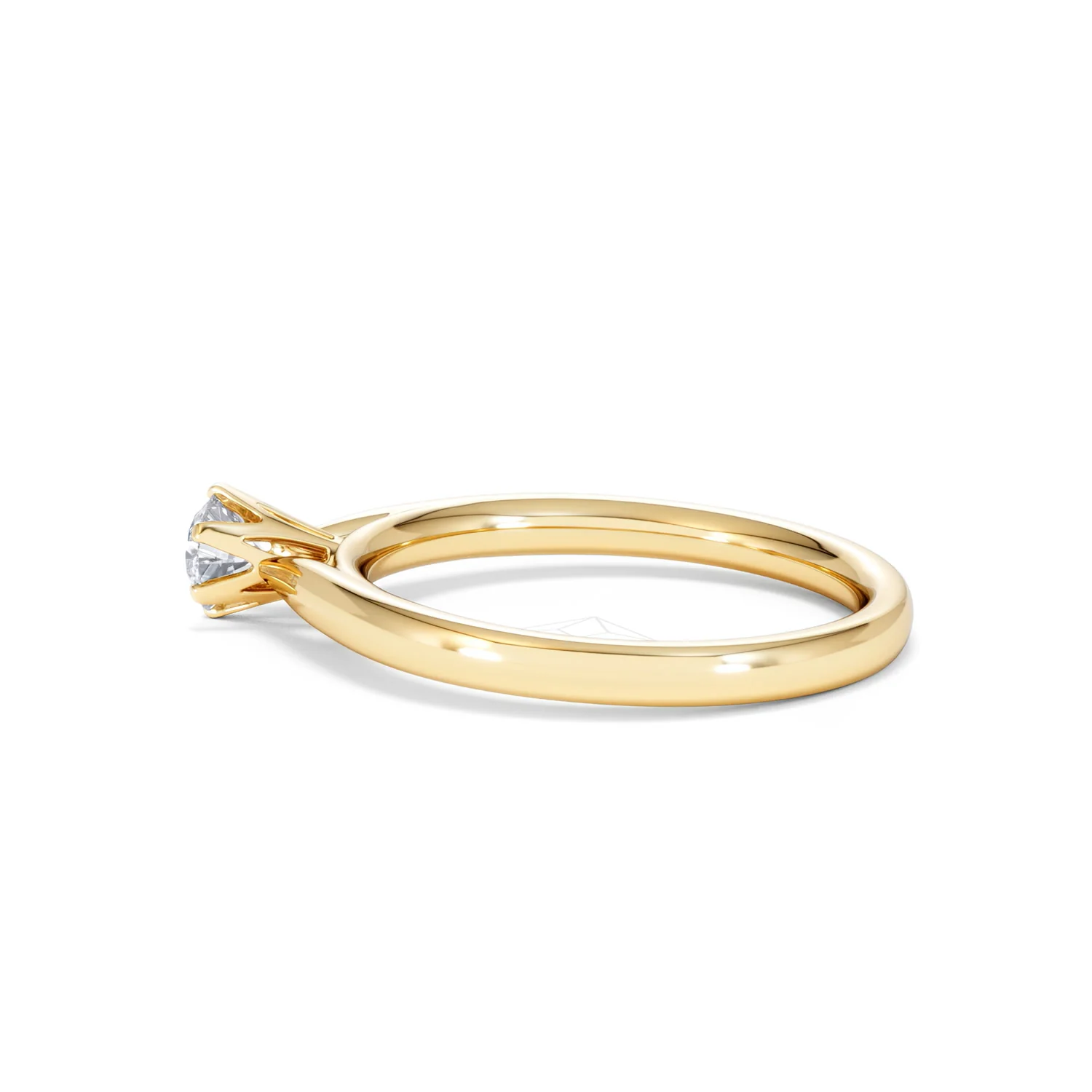 Certified High Set Chloe 18K Gold Diamond Engagement Ring 0.33CT - Image 65