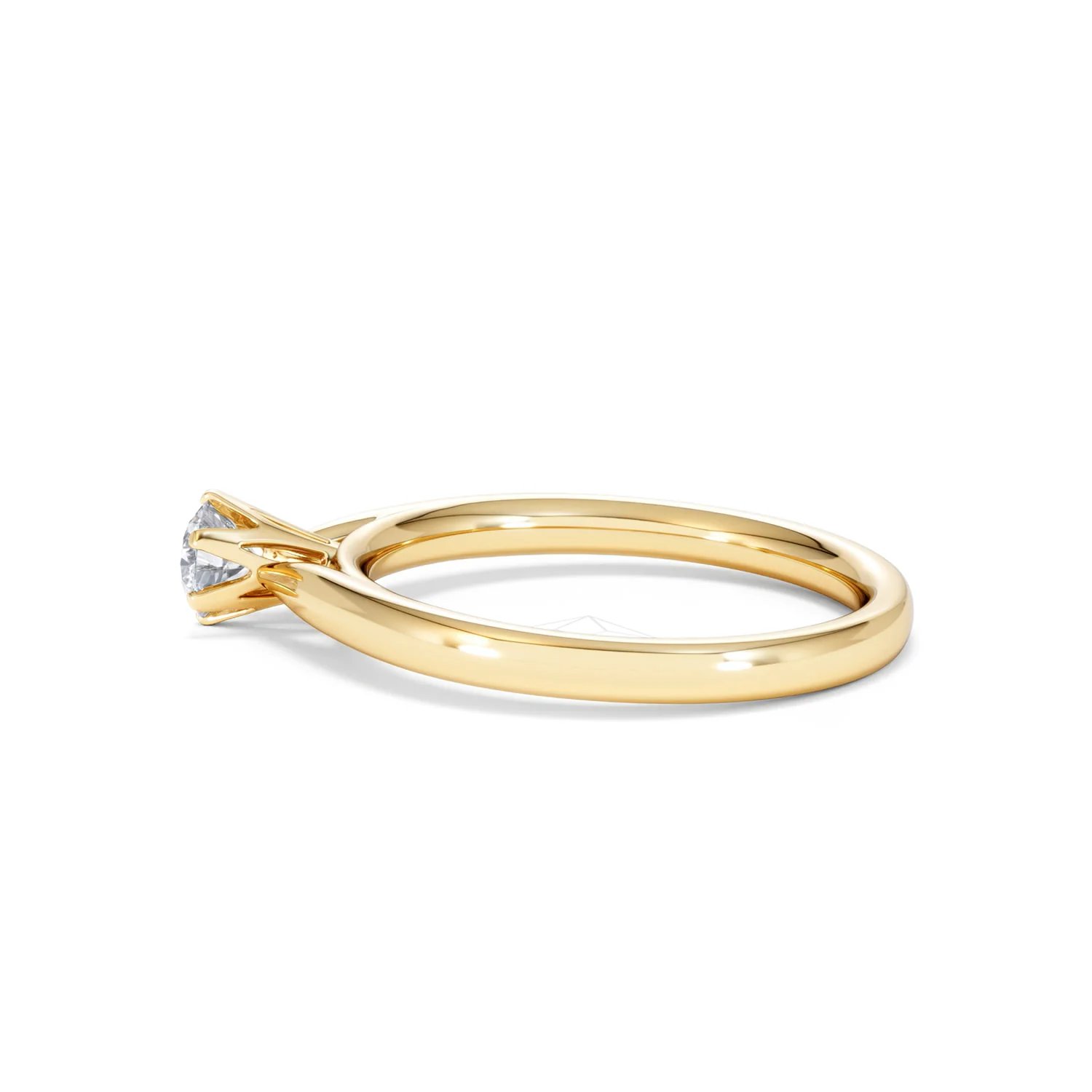 Certified High Set Chloe 18K Gold Diamond Engagement Ring 0.33CT - Image 66