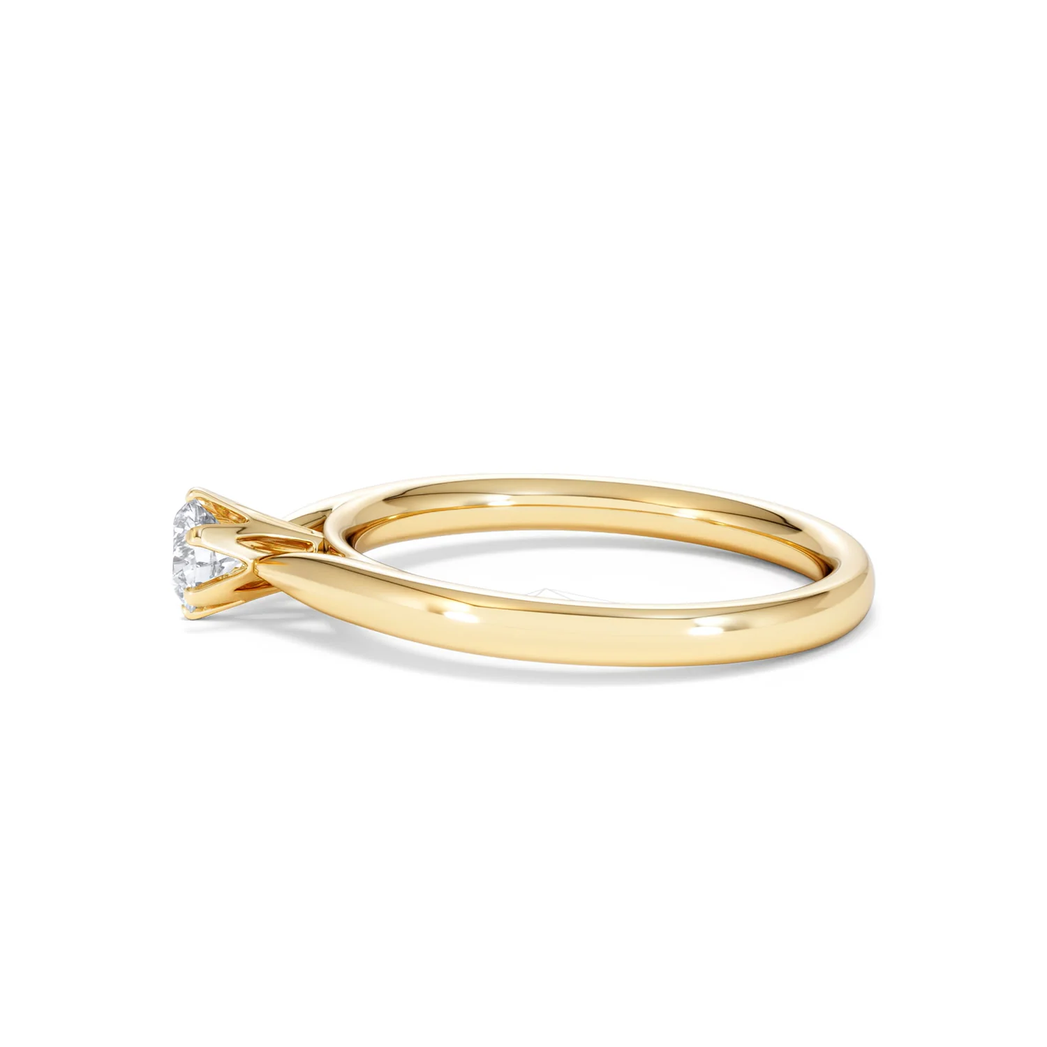 Certified High Set Chloe 18K Gold Diamond Engagement Ring 0.33CT - Image 69