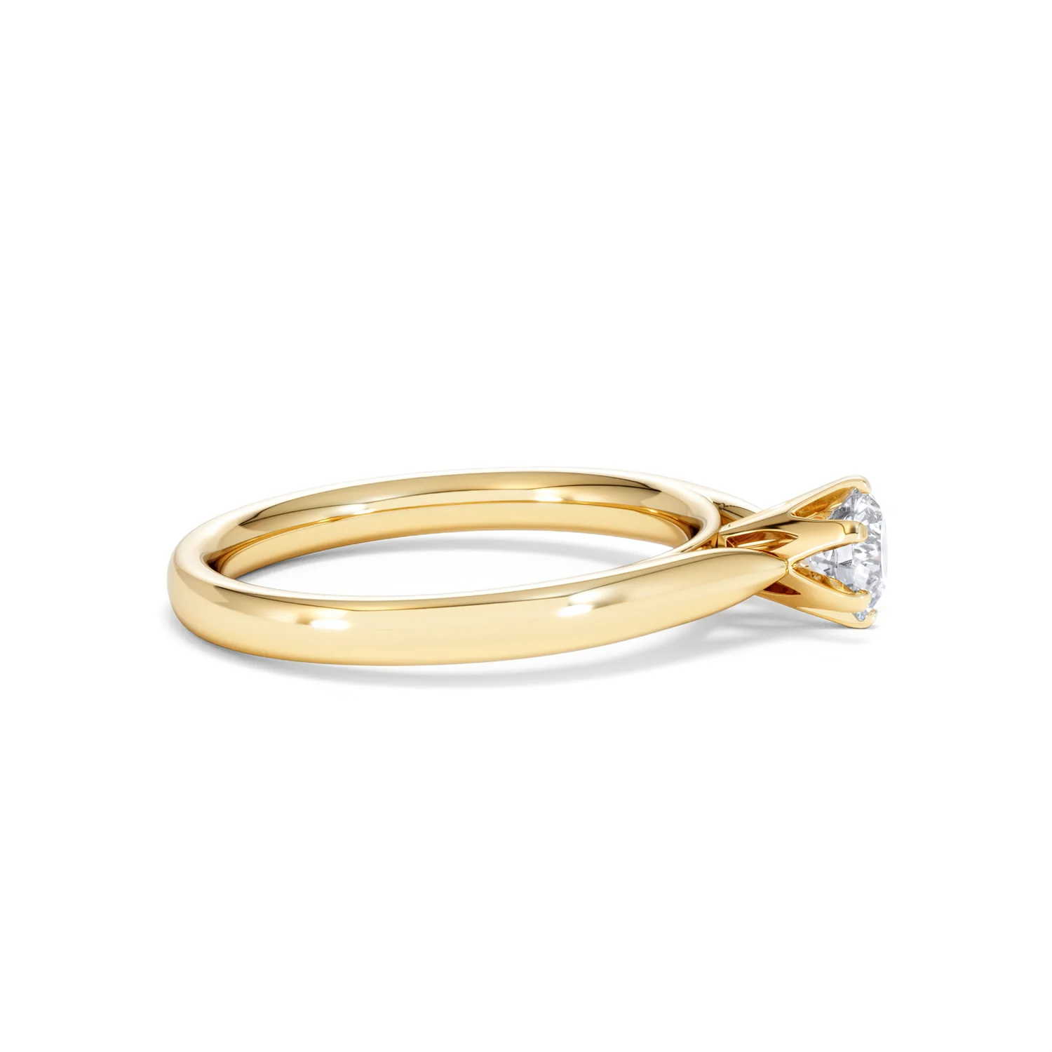 Certified High Set Chloe 18K Gold Diamond Engagement Ring 0.50CT - Image 26