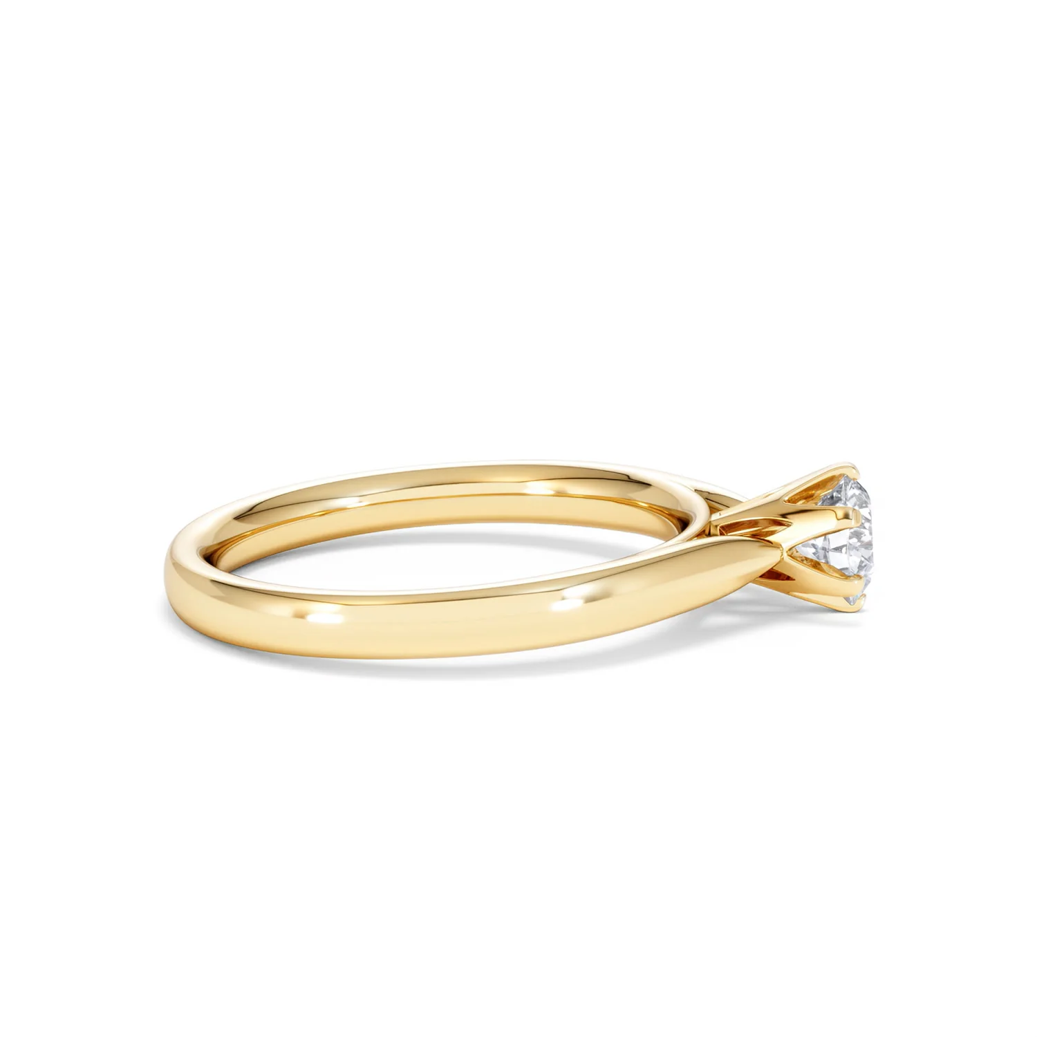 Certified High Set Chloe 18K Gold Diamond Engagement Ring 0.50CT - Image 27