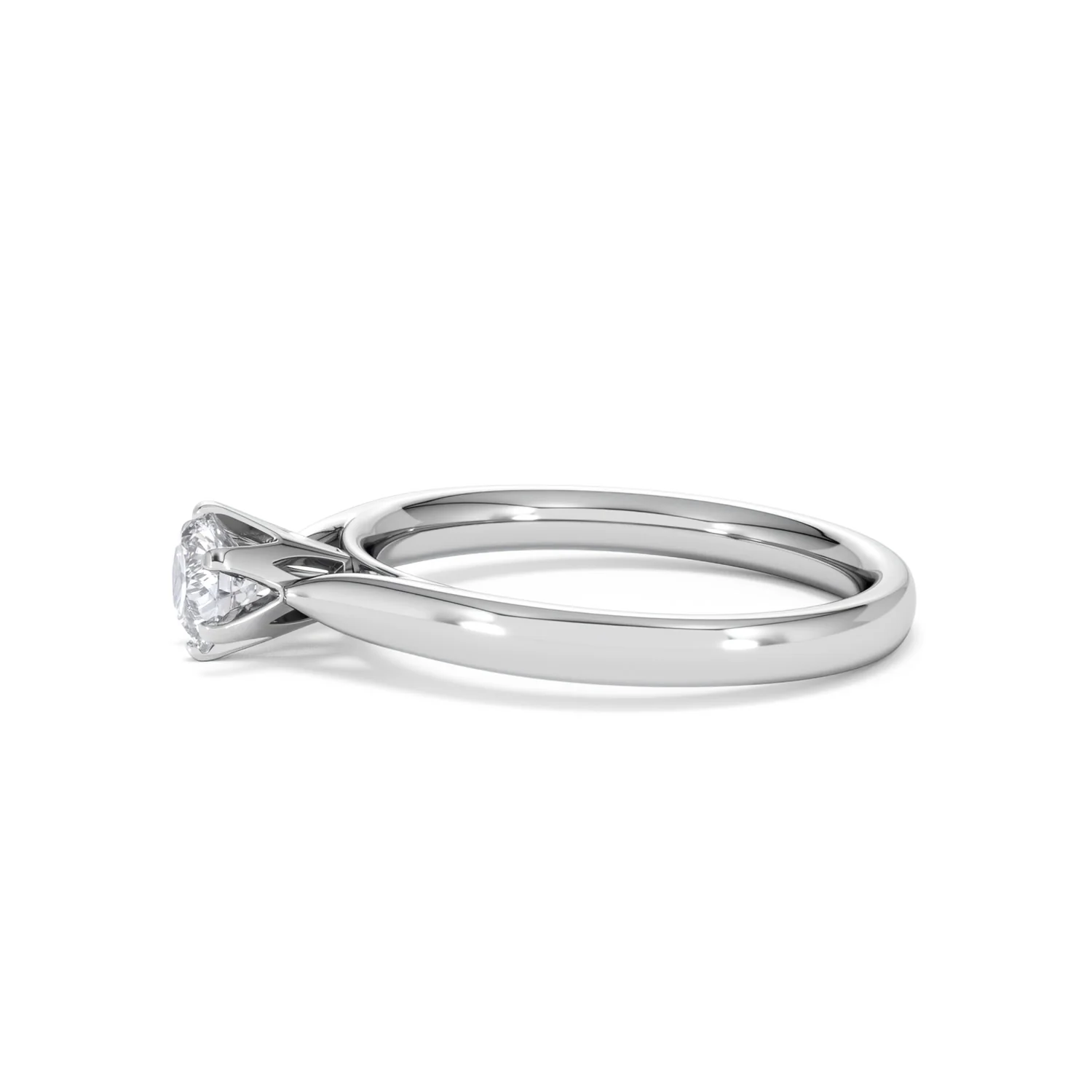 Certified High Set Chloe 18K White Gold Diamond Engagement Ring 0.50CT - Image 71