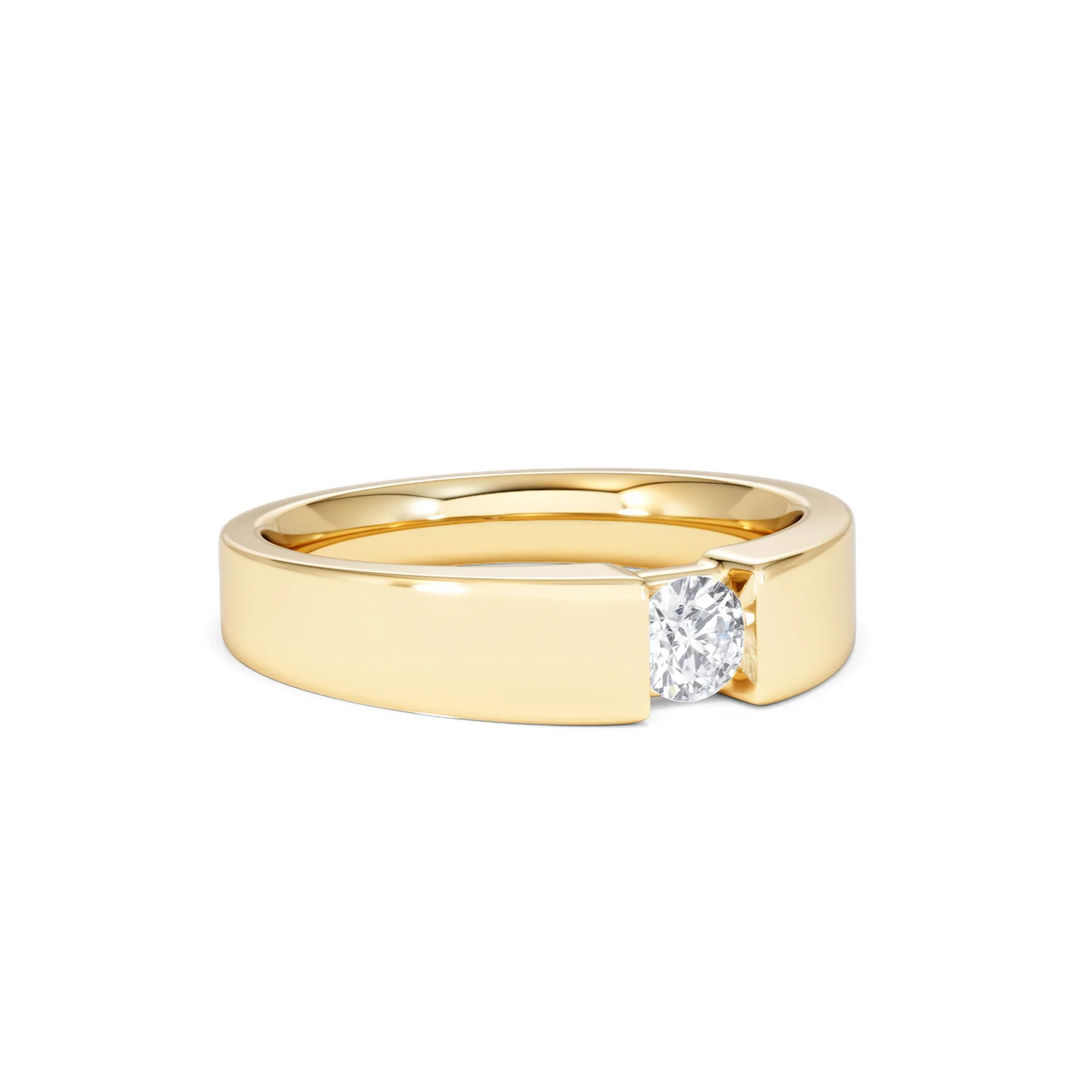 Certified Jessica 18K Gold Diamond Engagement Ring 0.25CT - Image 14