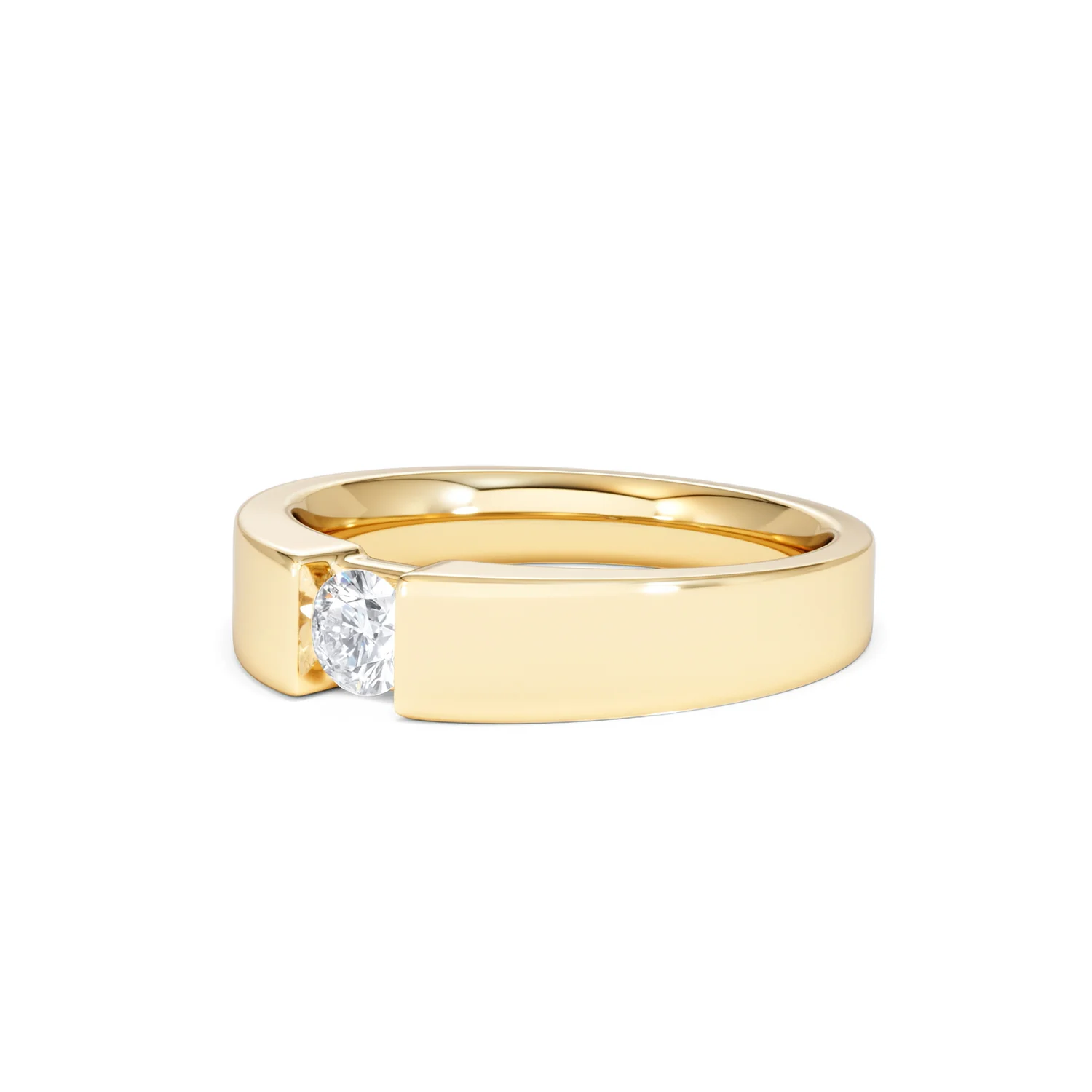 Certified Jessica 18K Gold Diamond Engagement Ring 0.25CT - Image 80