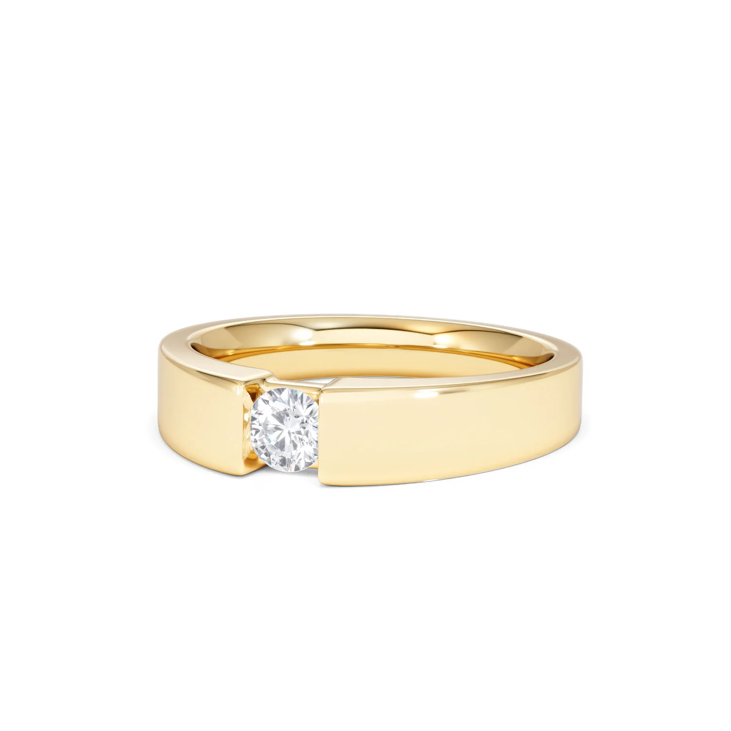 Certified Jessica 18K Gold Diamond Engagement Ring 0.25CT - Image 83