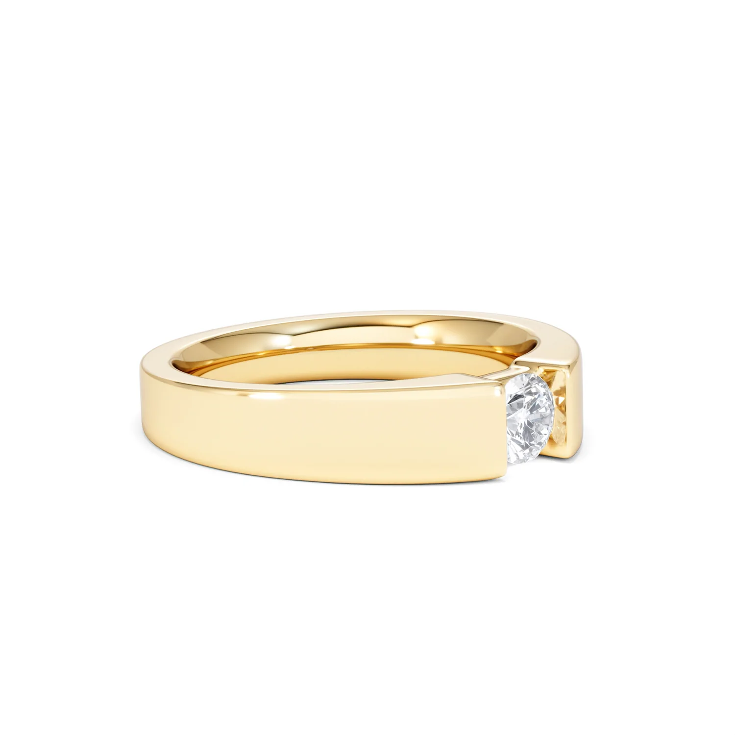 Certified Jessica 18K Gold Diamond Engagement Ring 0.33CT - Image 20