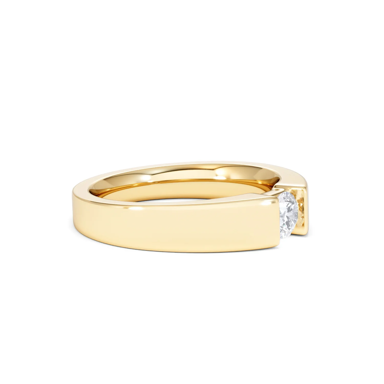 Certified Jessica 18K Gold Diamond Engagement Ring 0.33CT - Image 22