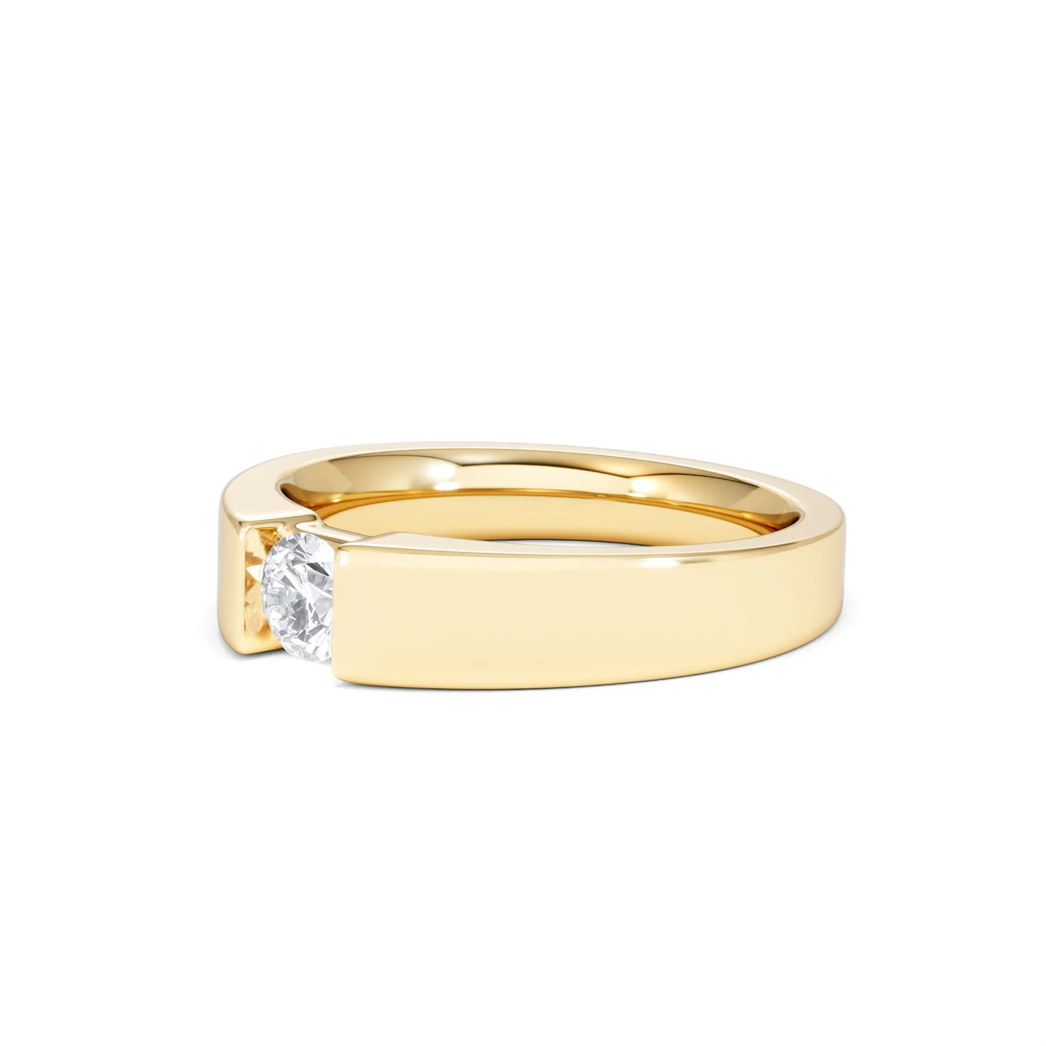 Certified Jessica 18K Gold Diamond Engagement Ring 0.33CT - Image 80