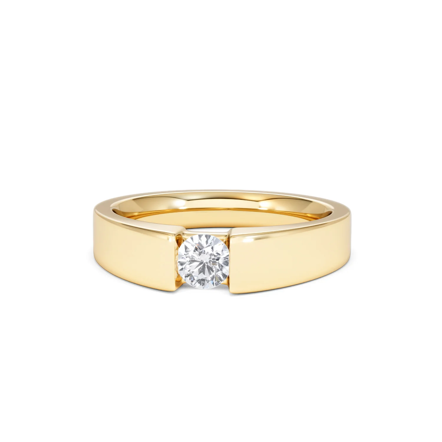 Certified Jessica 18K Gold Diamond Engagement Ring 0.33CT - Image 88
