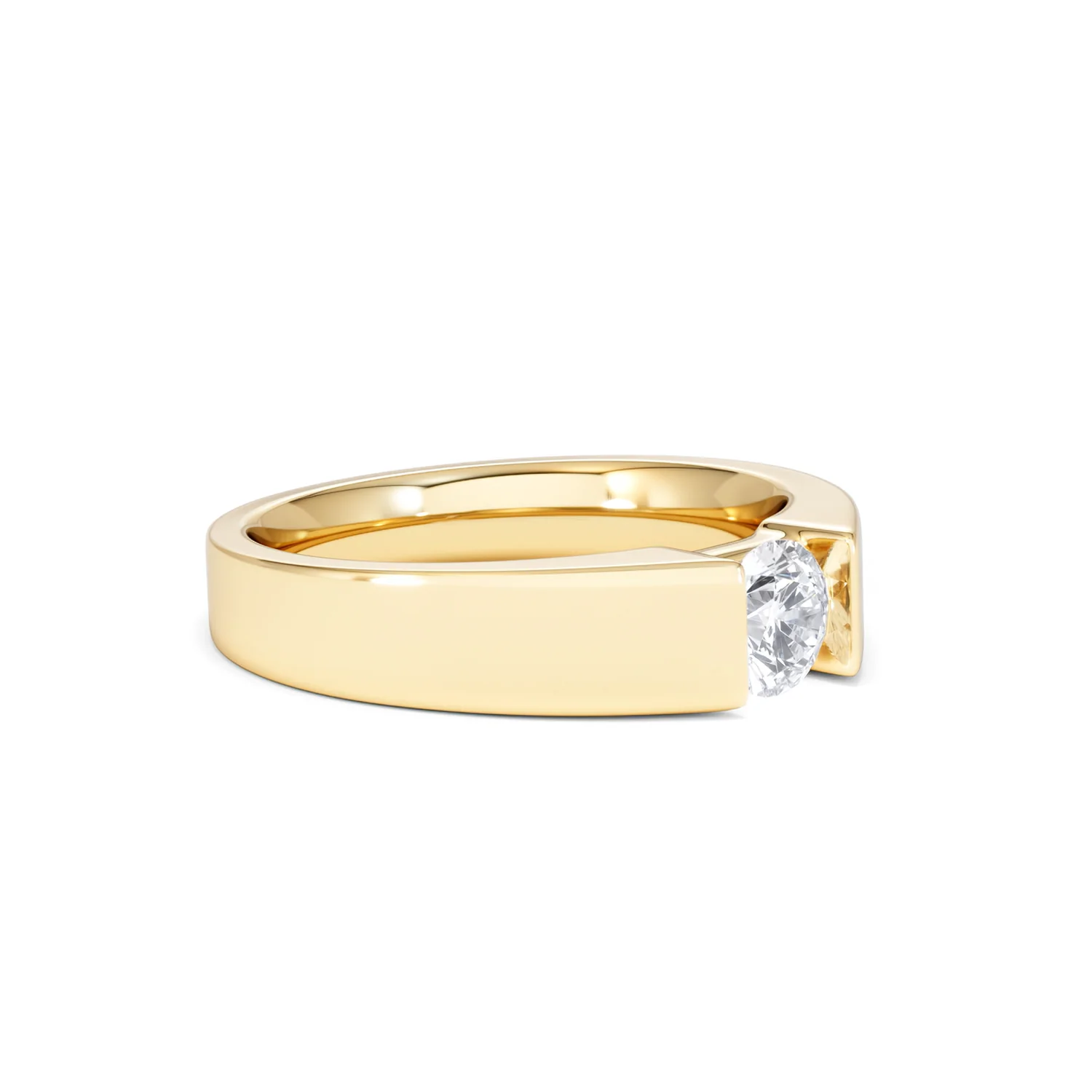 Certified Jessica 18K Gold Diamond Engagement Ring 0.50CT - Image 18