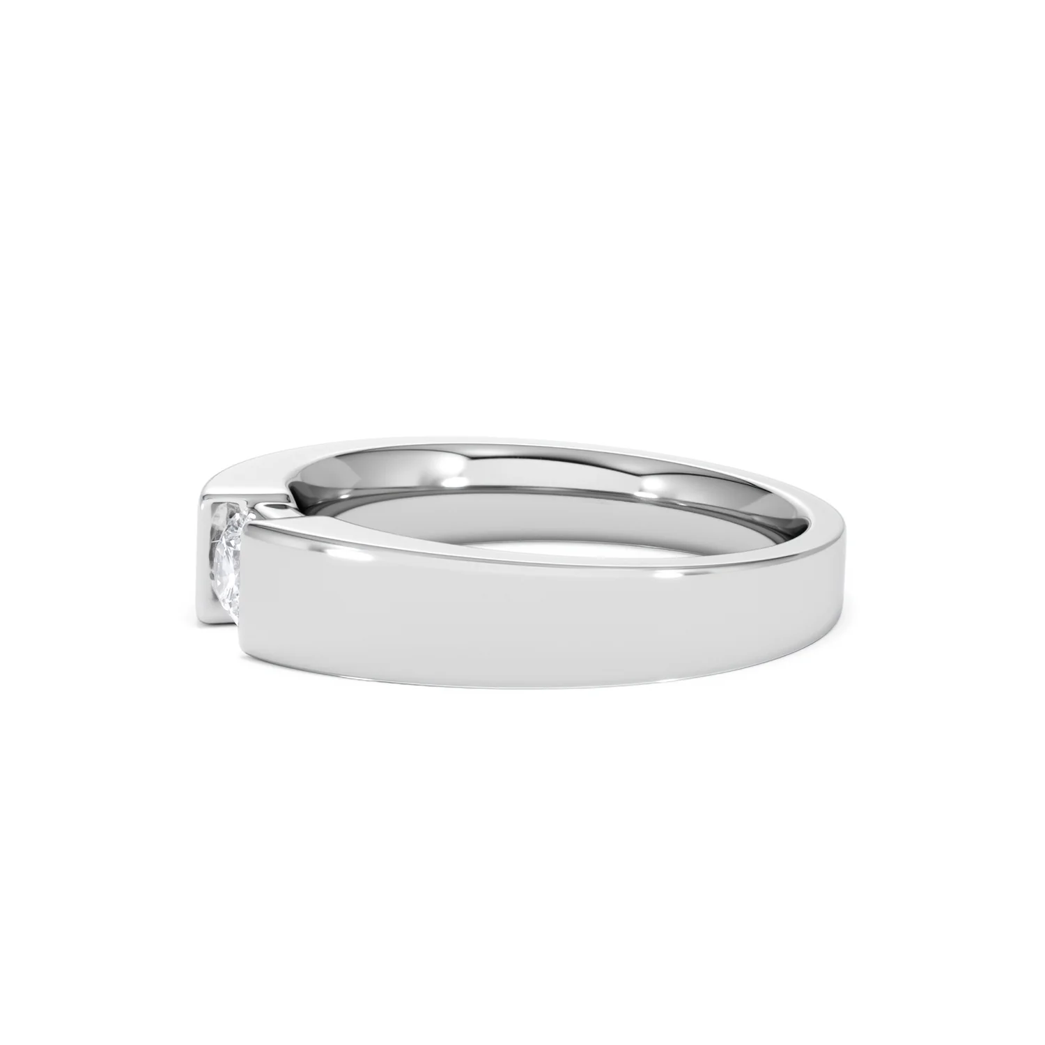 Certified Jessica 18K White Gold Diamond Engagement Ring 0.25CT-G-H/SI - Image 73