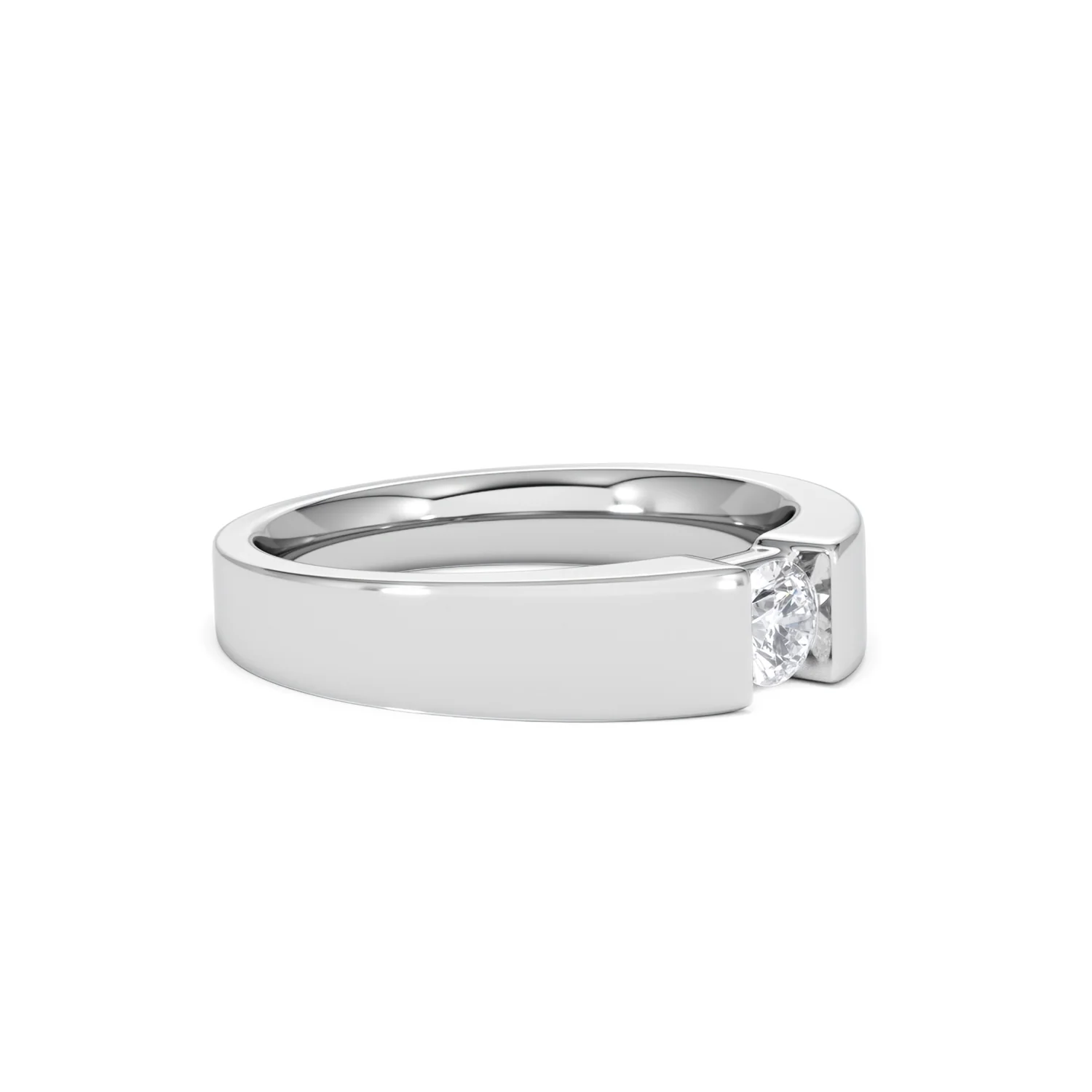 Certified Jessica 18K White Gold Diamond Engagement Ring 0.25CT - Image 18