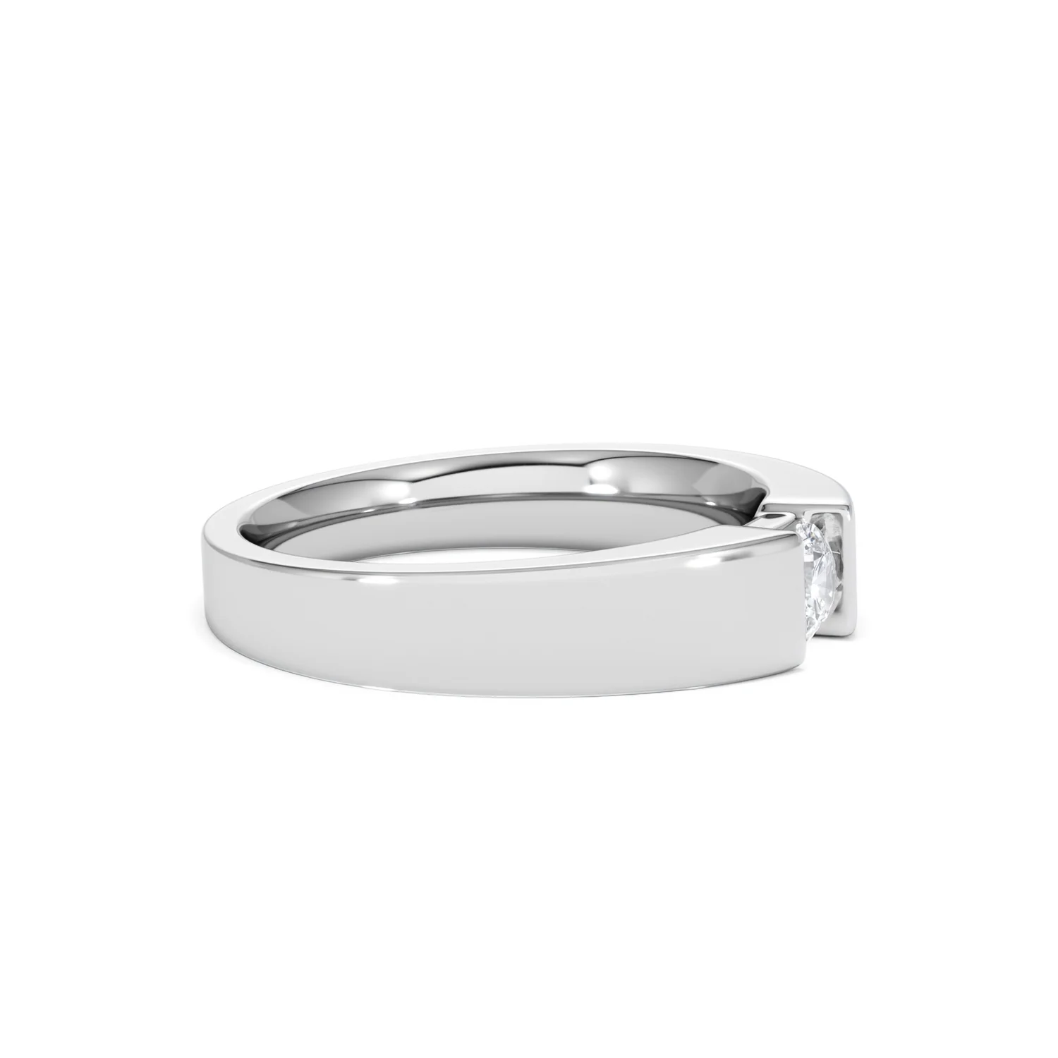 Certified Jessica 18K White Gold Diamond Engagement Ring 0.25CT - Image 22