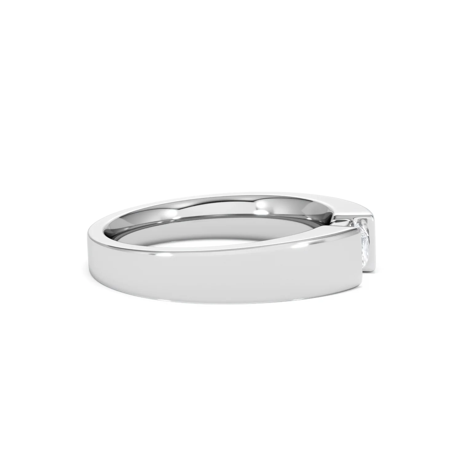 Certified Jessica 18K White Gold Diamond Engagement Ring 0.25CT - Image 24