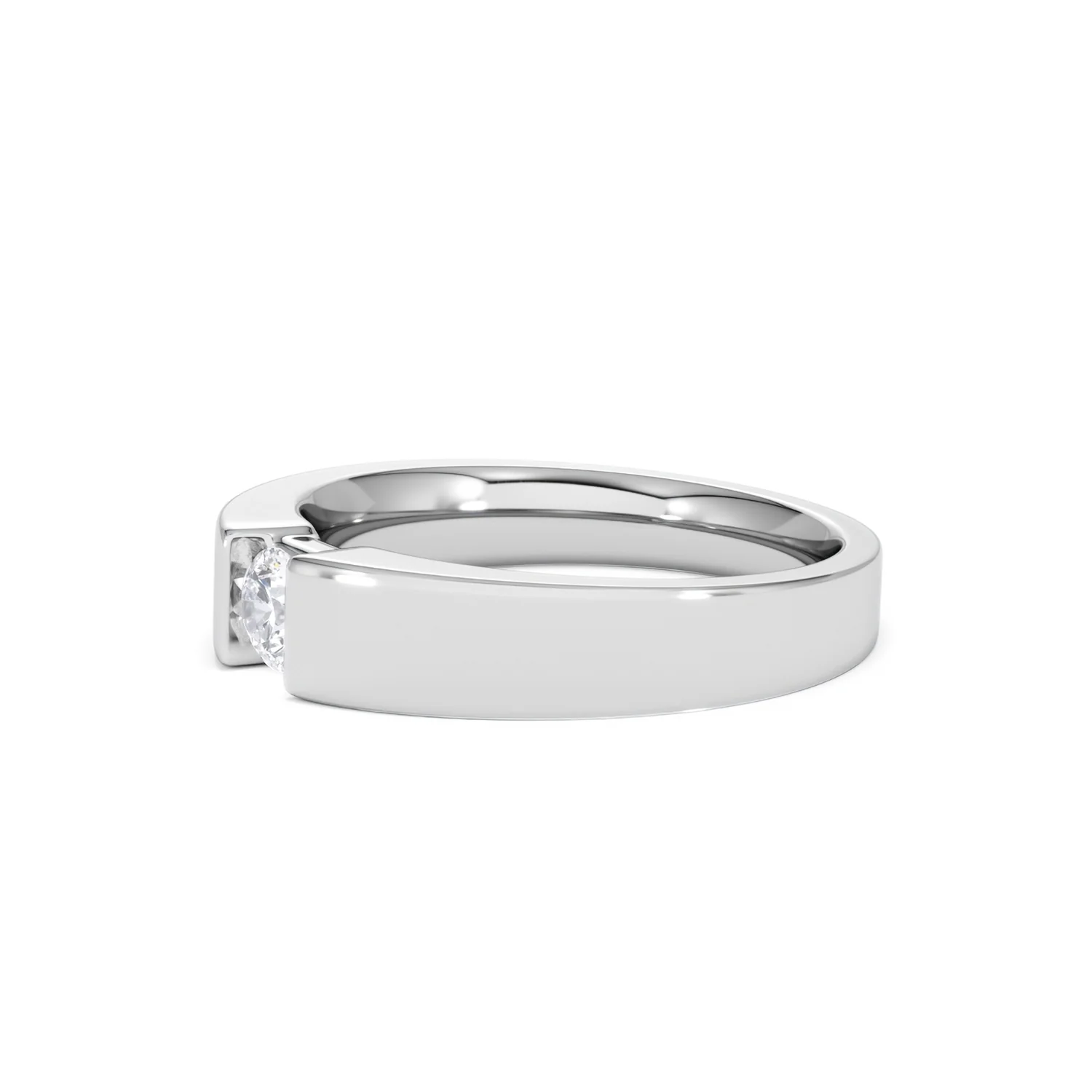 Certified Jessica 18K White Gold Diamond Engagement Ring 0.25CT - Image 75