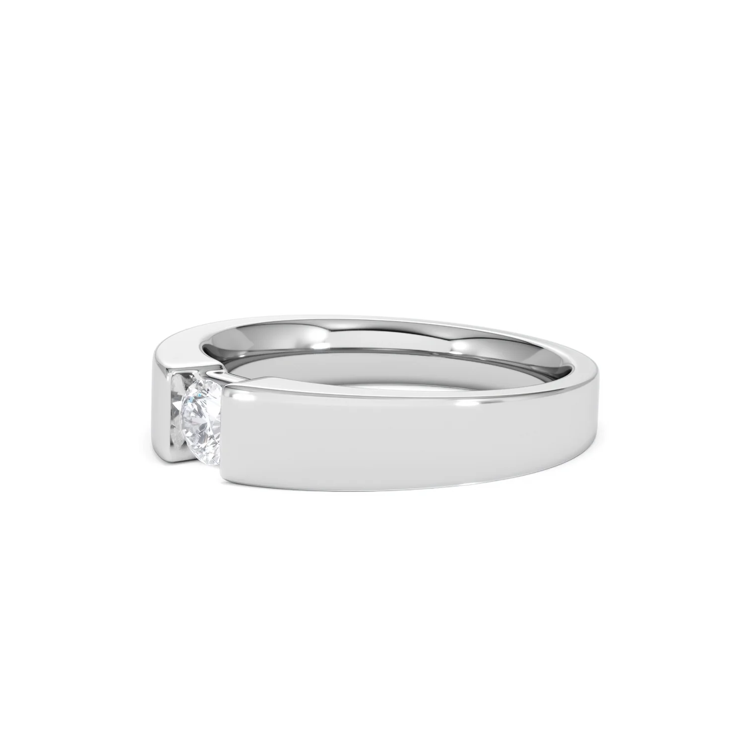 Certified Jessica 18K White Gold Diamond Engagement Ring 0.25CT - Image 77