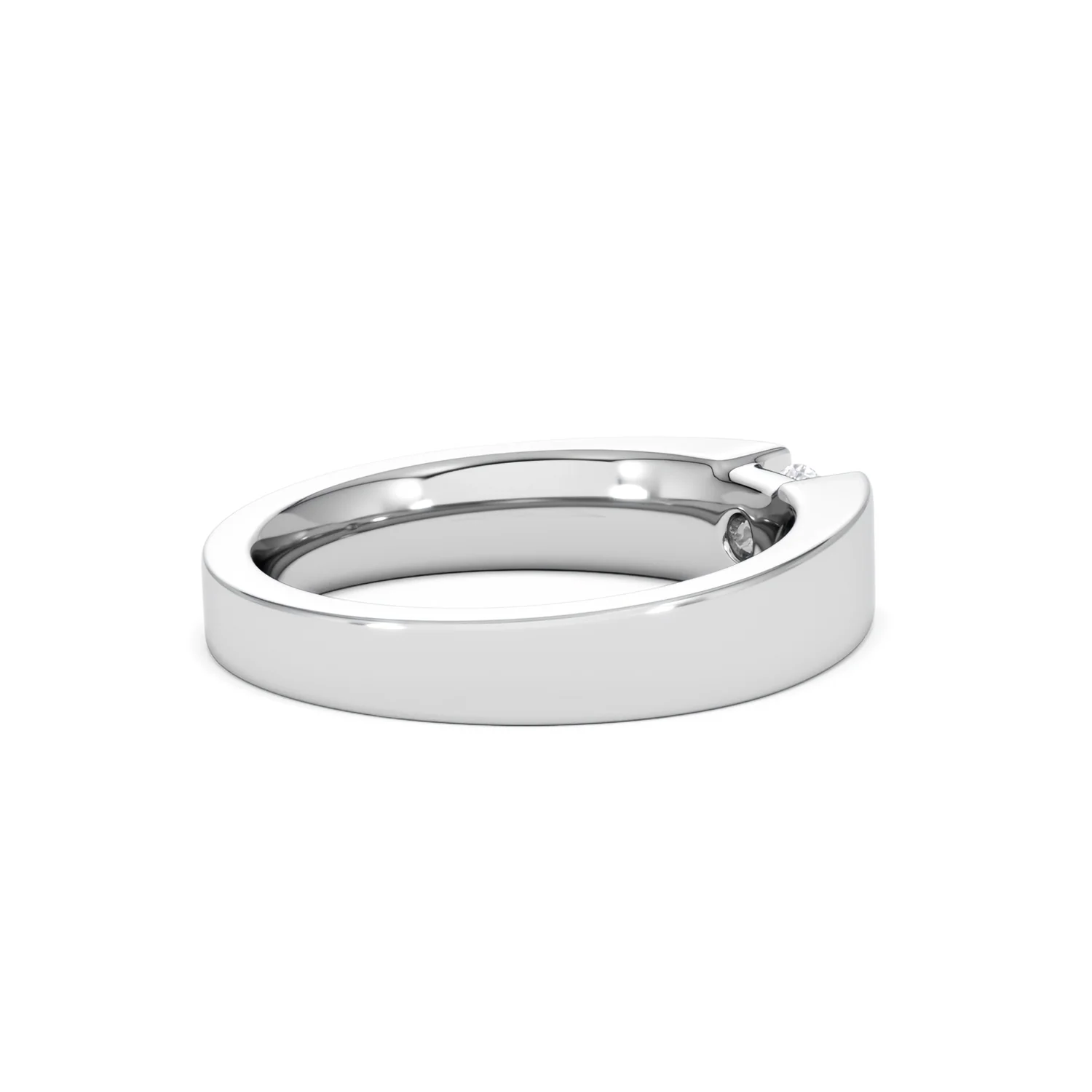 Certified Jessica 18K White Gold Diamond Engagement Ring 0.33CT-F-G/VS - Image 36