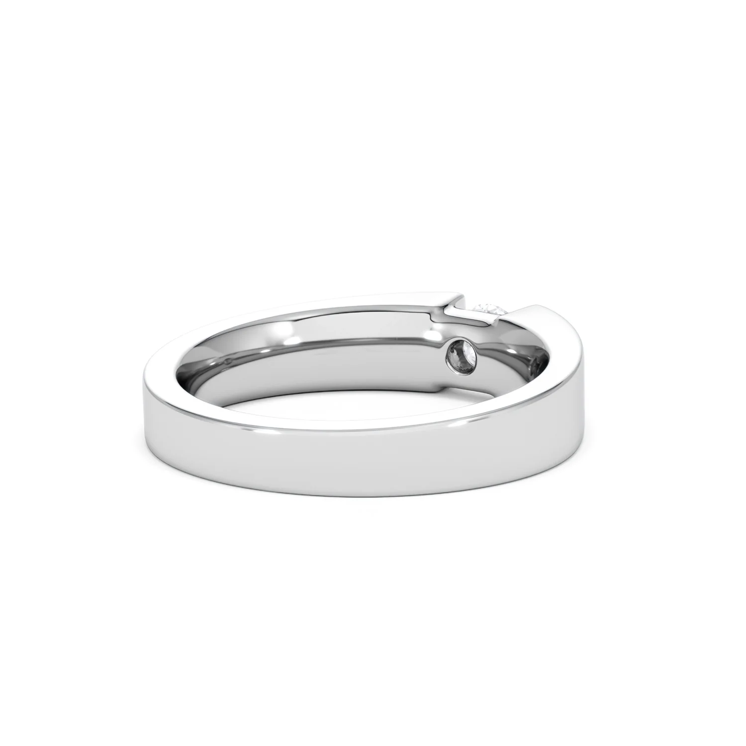Certified Jessica 18K White Gold Diamond Engagement Ring 0.33CT-F-G/VS - Image 41