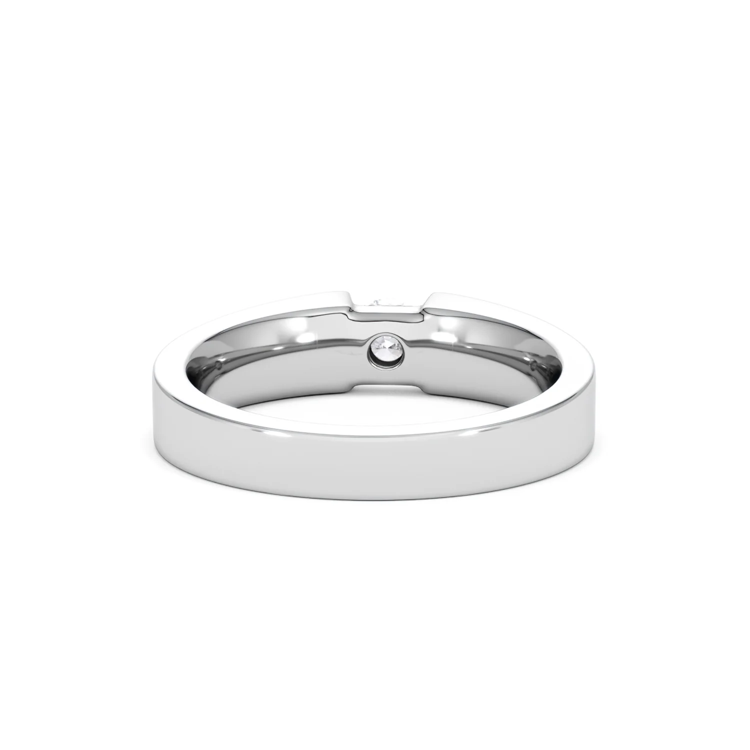 Certified Jessica 18K White Gold Diamond Engagement Ring 0.33CT-F-G/VS - Image 48