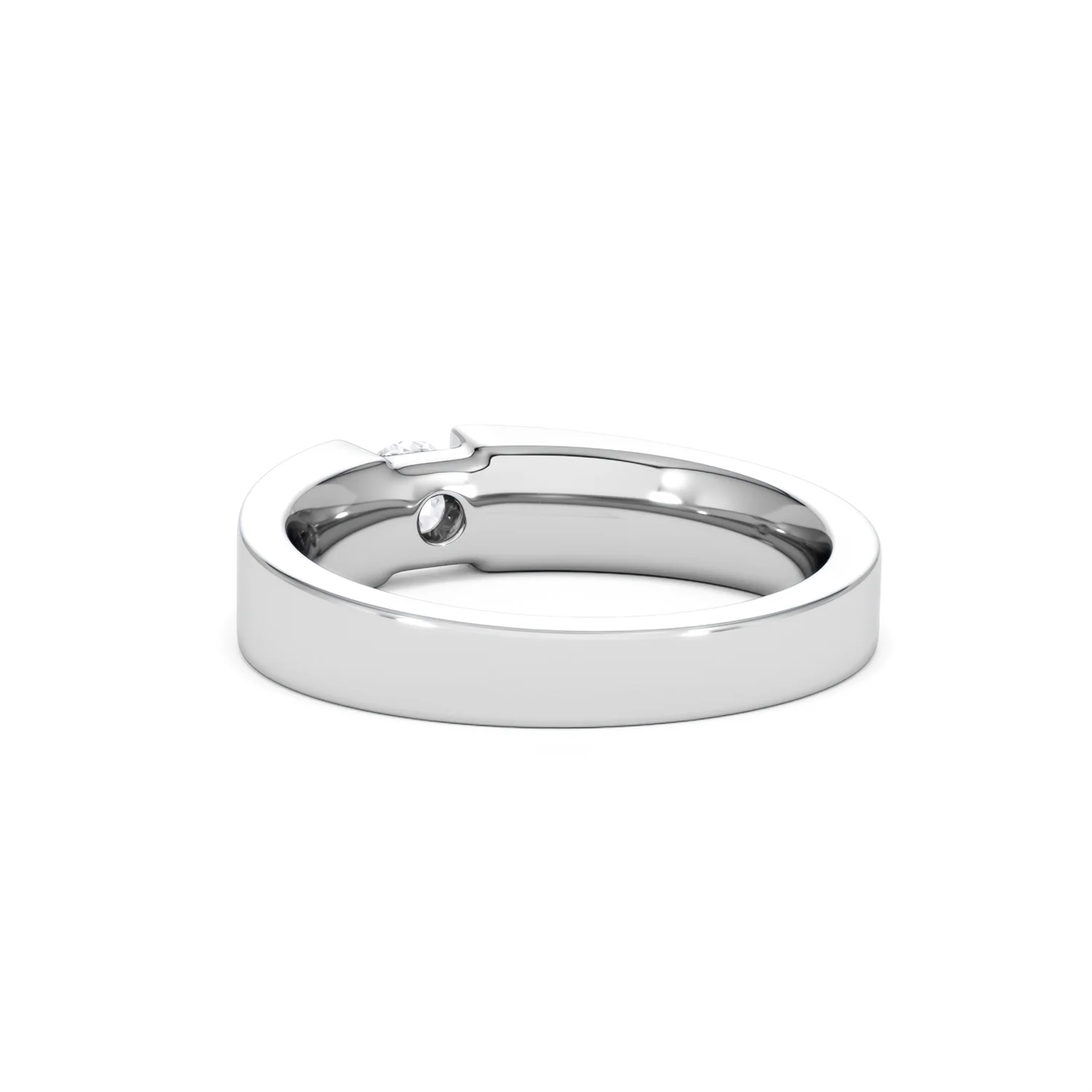 Certified Jessica 18K White Gold Diamond Engagement Ring 0.33CT-F-G/VS - Image 55