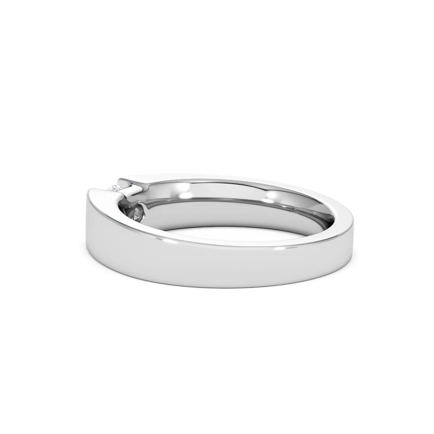 Certified Jessica 18K White Gold Diamond Engagement Ring 0.33CT-F-G/VS - Image 62