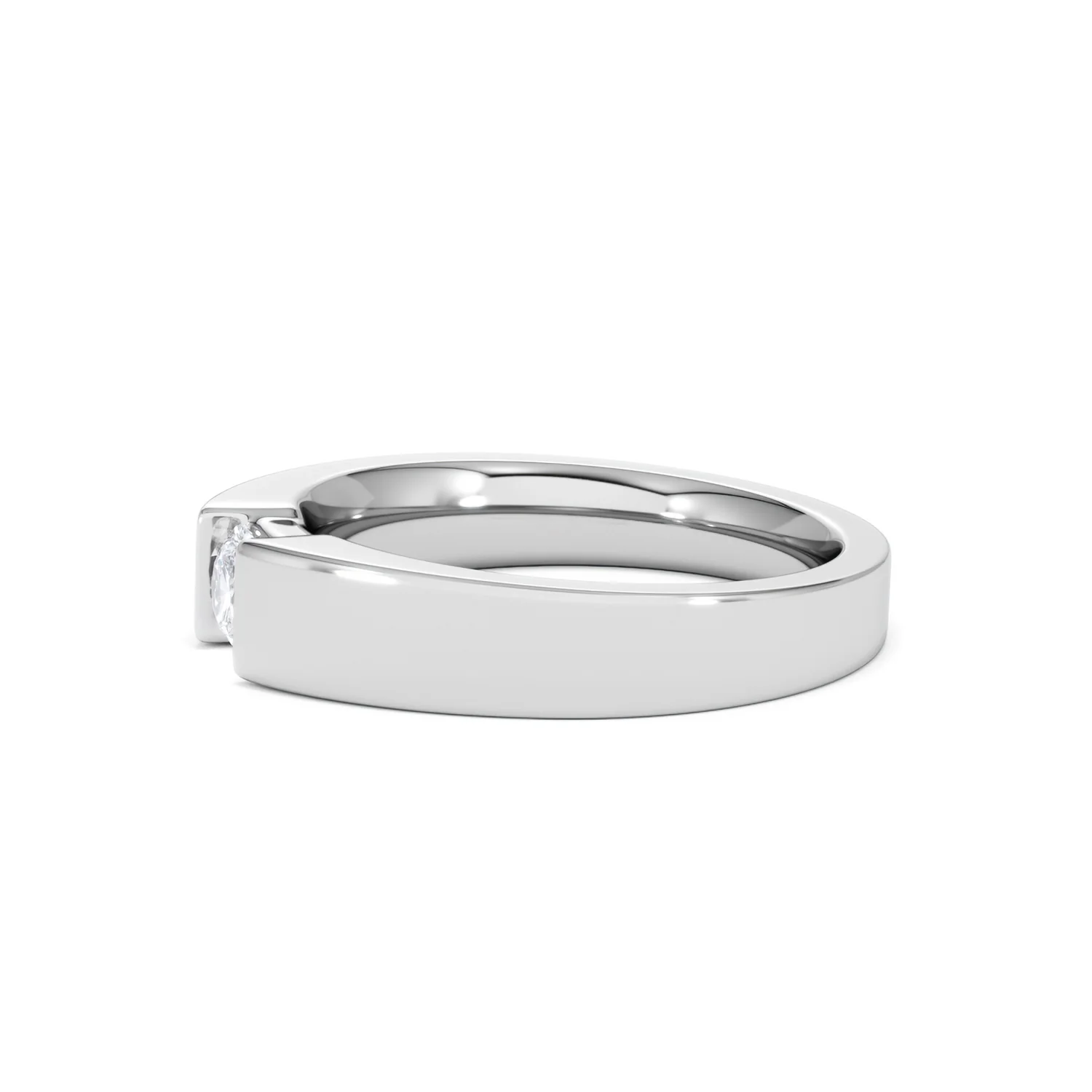 Certified Jessica 18K White Gold Diamond Engagement Ring 0.33CT-F-G/VS - Image 73