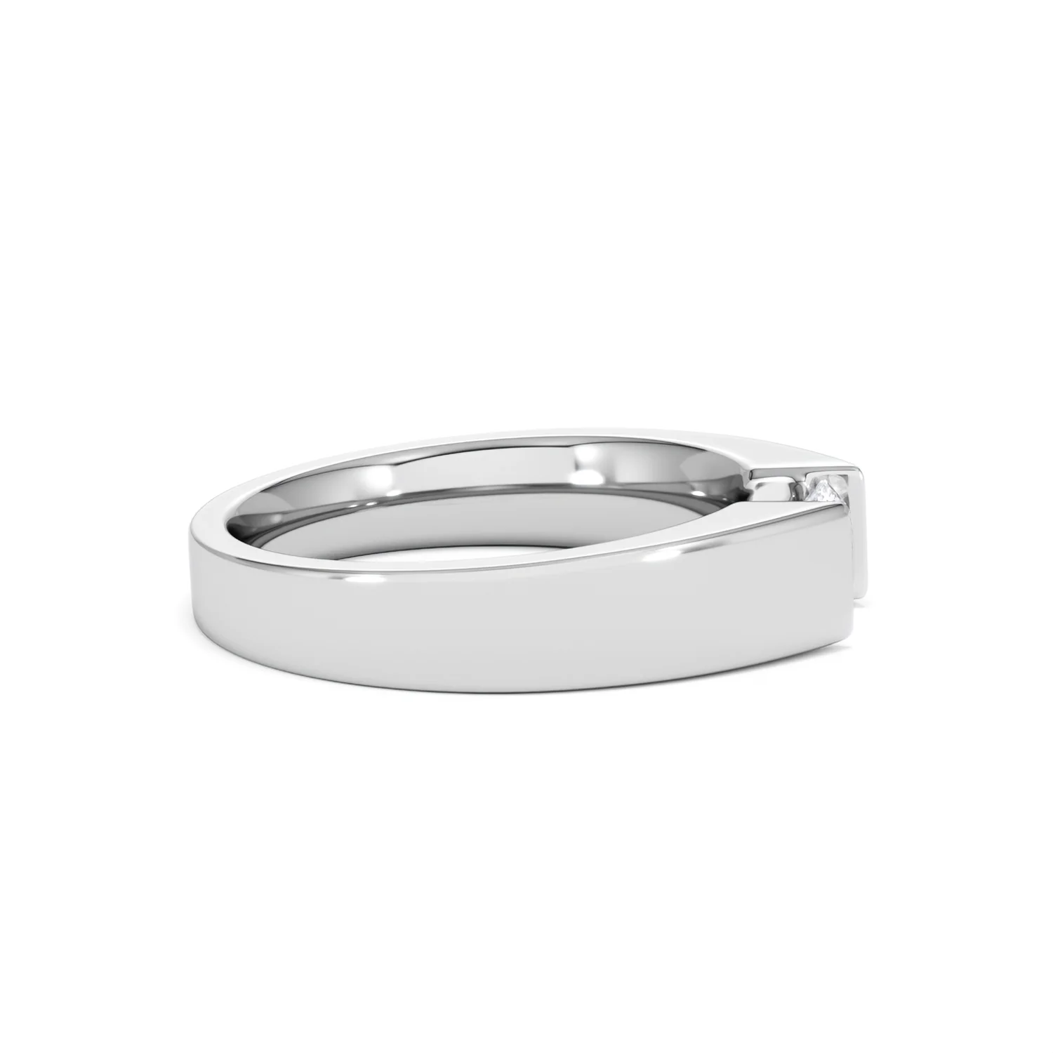 Certified Jessica 18K White Gold Diamond Engagement Ring 0.50CT - Image 26