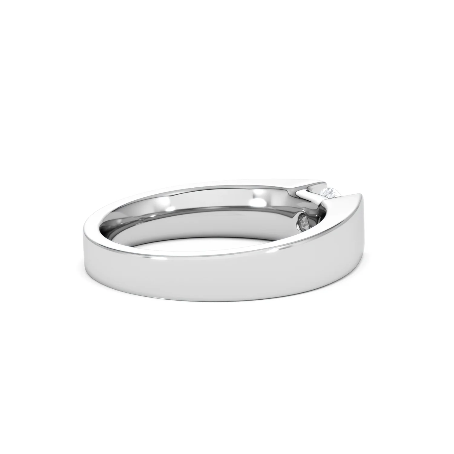 Certified Jessica 18K White Gold Diamond Engagement Ring 0.50CT - Image 35