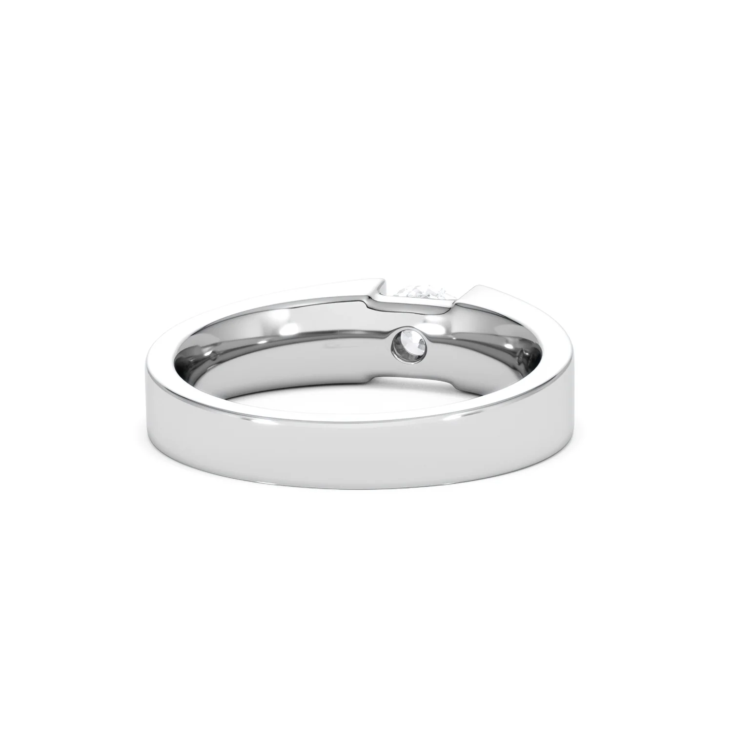 Certified Jessica 18K White Gold Diamond Engagement Ring 0.50CT - Image 44