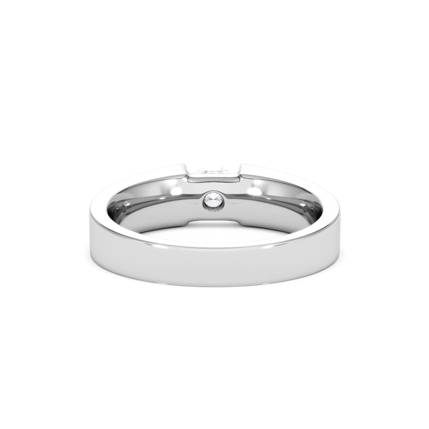 Certified Jessica 18K White Gold Diamond Engagement Ring 0.50CT - Image 48