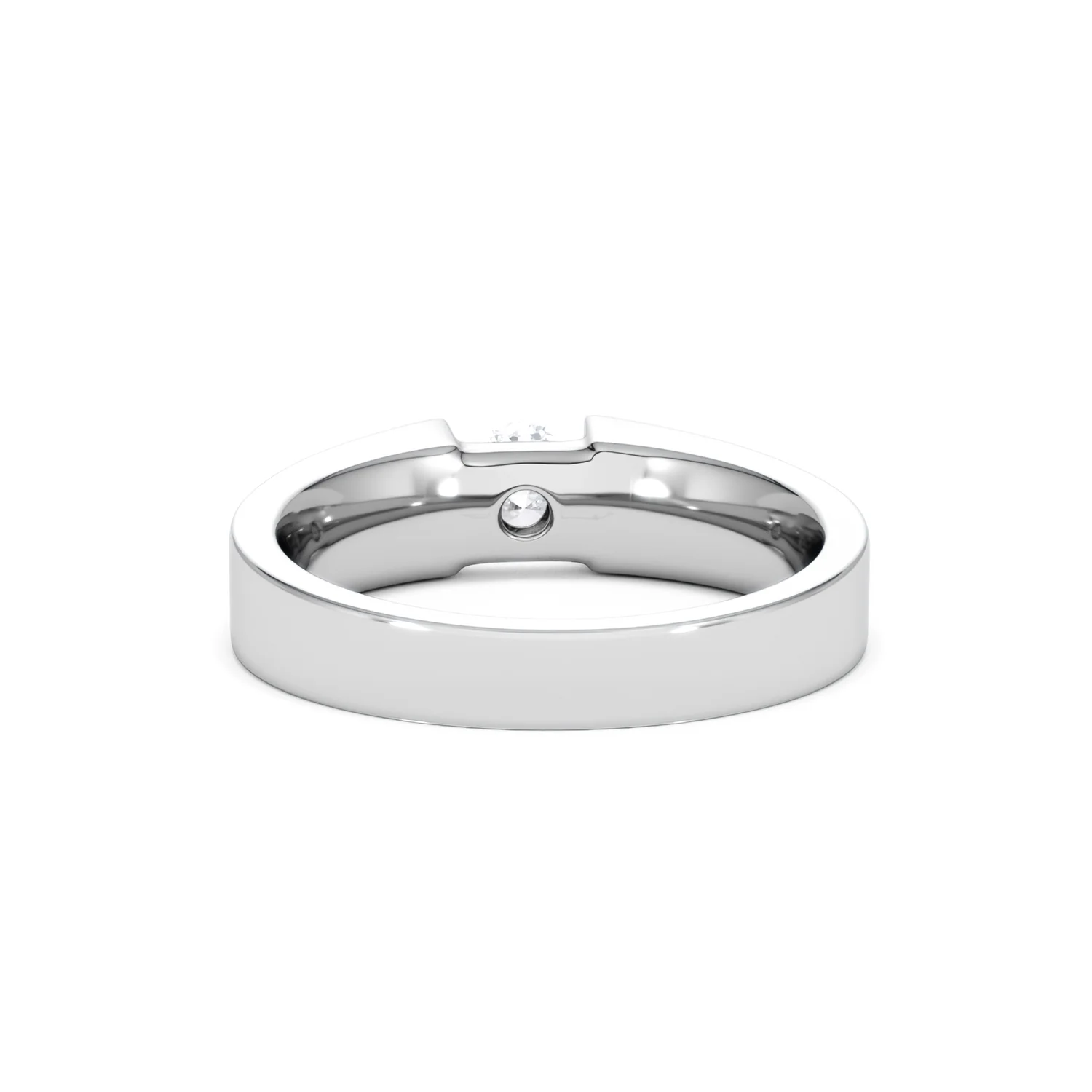Certified Jessica 18K White Gold Diamond Engagement Ring 0.50CT - Image 49