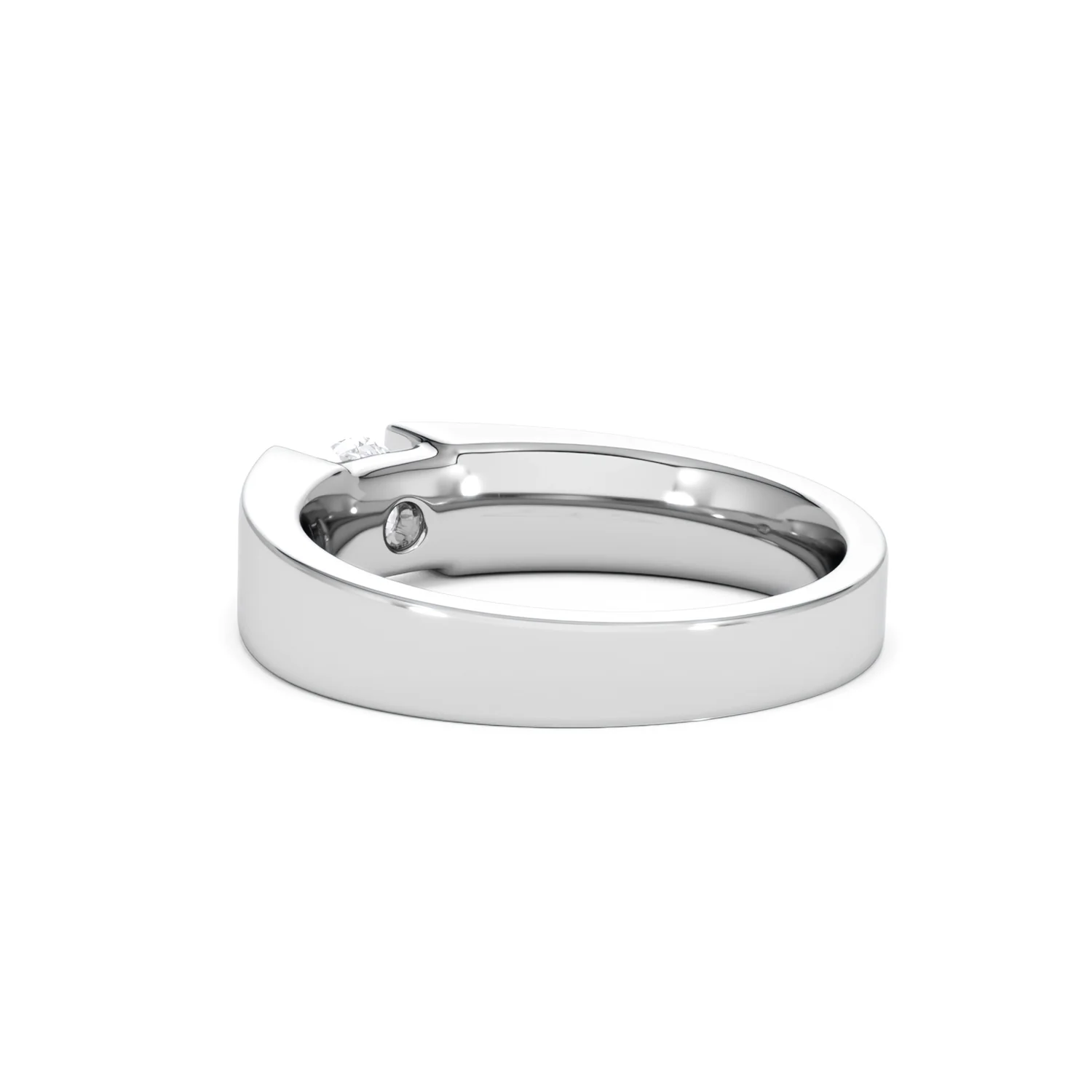 Certified Jessica 18K White Gold Diamond Engagement Ring 0.50CT - Image 57