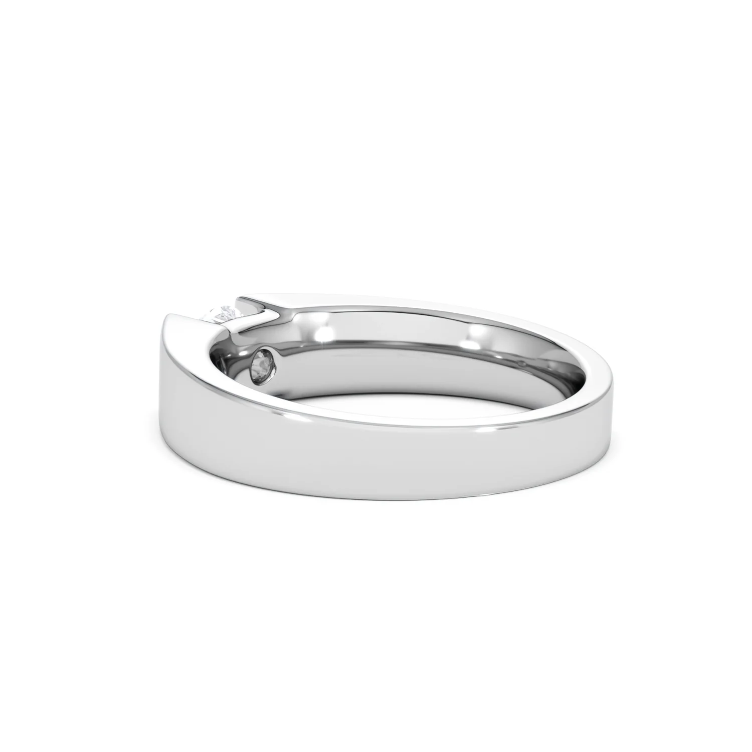 Certified Jessica 18K White Gold Diamond Engagement Ring 0.50CT - Image 59