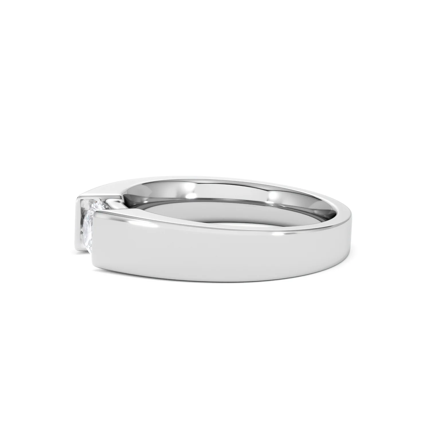 Certified Jessica 18K White Gold Diamond Engagement Ring 0.50CT - Image 72